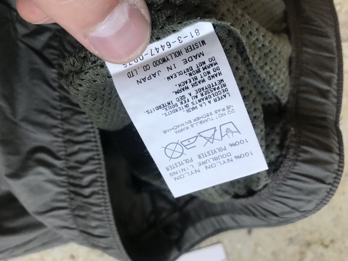 N.Hoolywood 952-CP01 Nylon Pants in Khaki x Wild Things Size US 30 / EU 46 - 20 Thumbnail