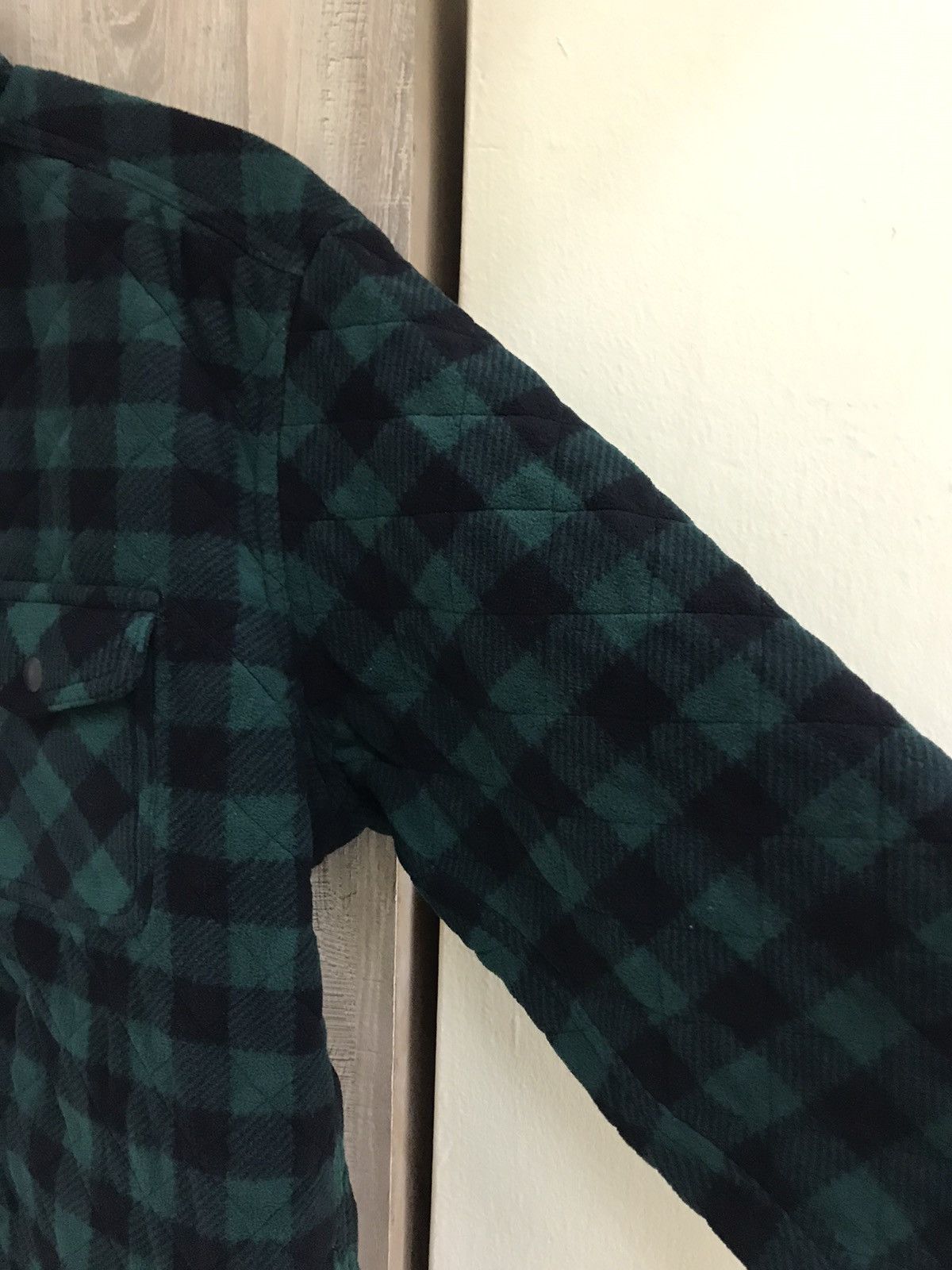 Uniqlo Uniqlo Green Checkered Button Up Jacket Size US L / EU 52-54 / 3 - 9 Thumbnail