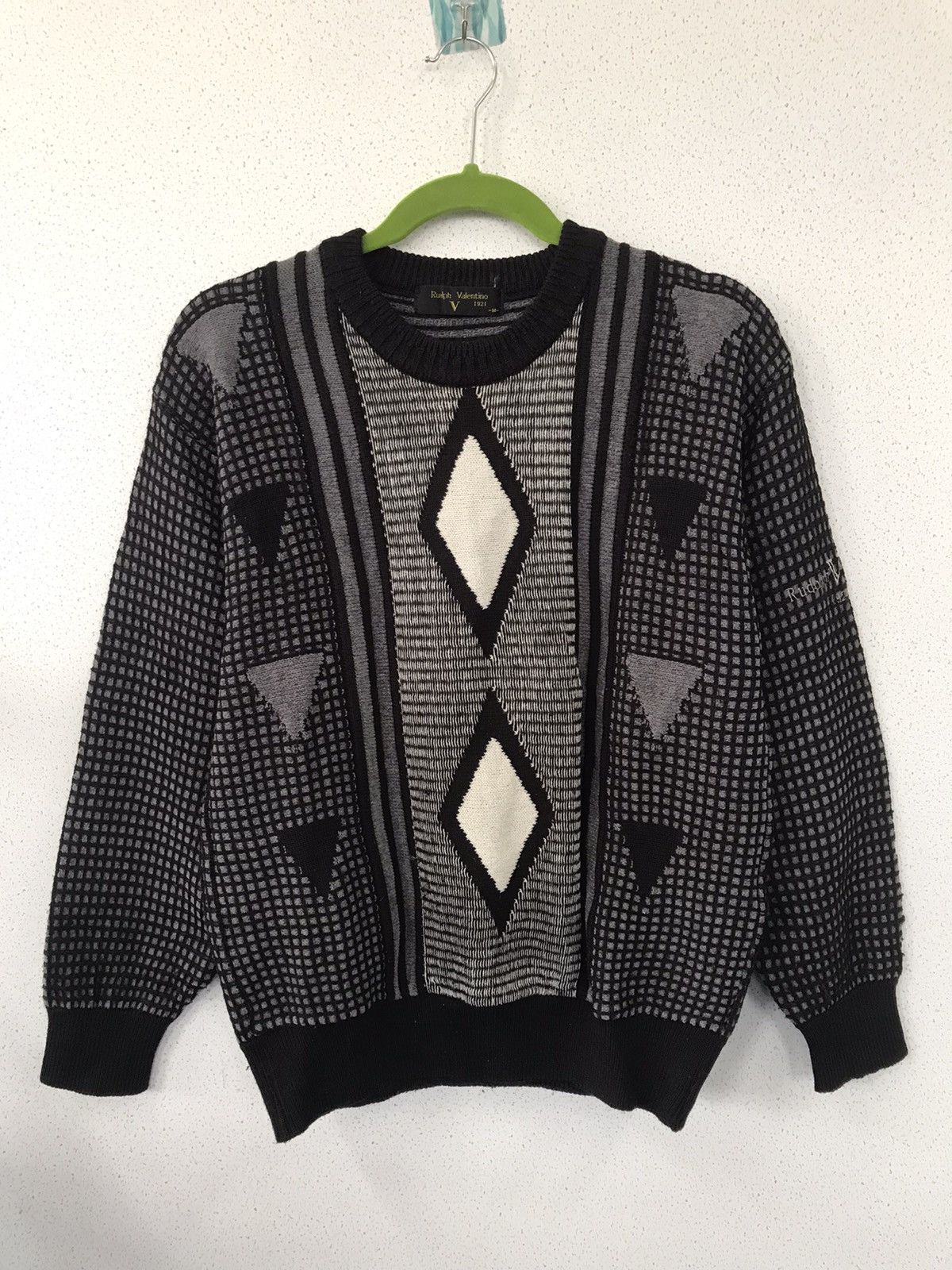Japanese Brand Rudolph Valentino Meticoulus Knit Sweatshirt | Grailed