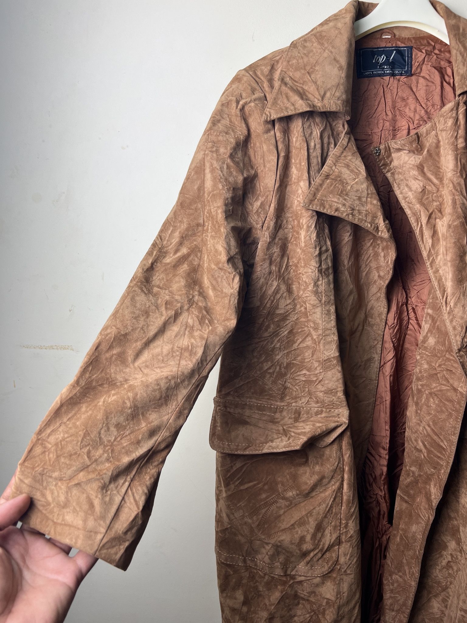 Japanese Brand 🔥Top 1 Suede Long Coats Size US S / EU 44-46 / 1 - 8 Thumbnail