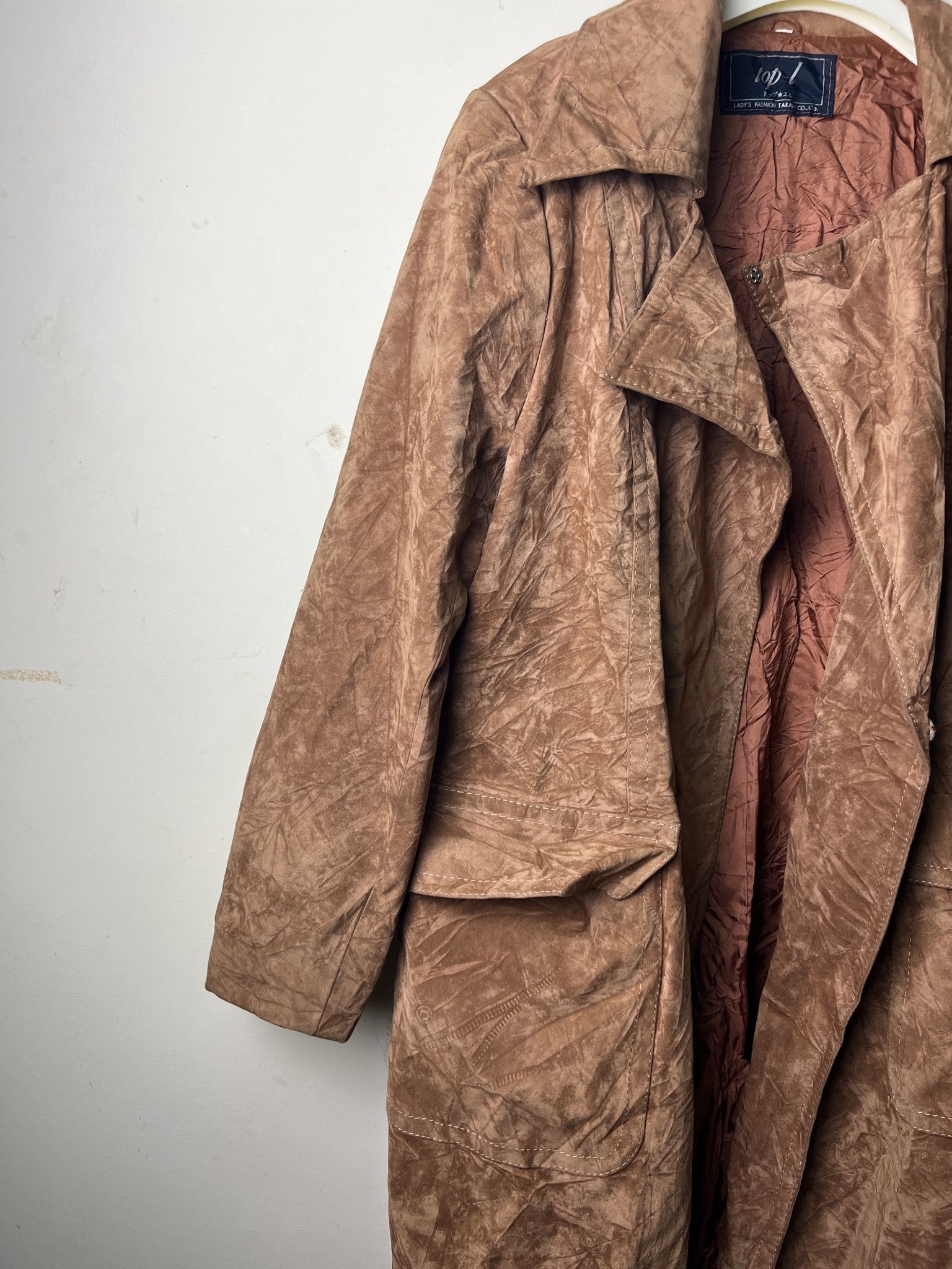 Japanese Brand 🔥Top 1 Suede Long Coats Size US S / EU 44-46 / 1 - 4 Thumbnail