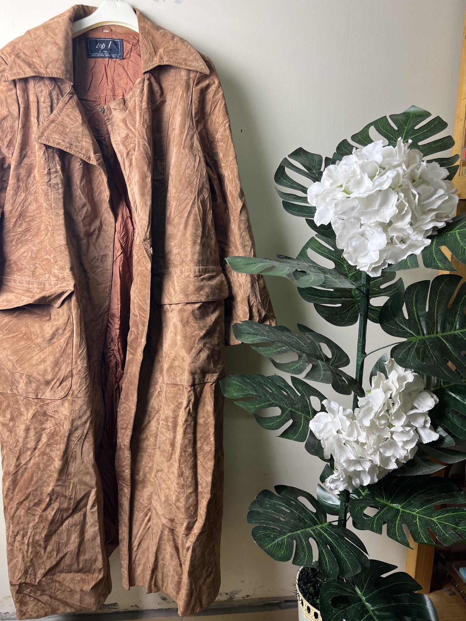 Japanese Brand 🔥Top 1 Suede Long Coats Size US S / EU 44-46 / 1 - 6 Thumbnail