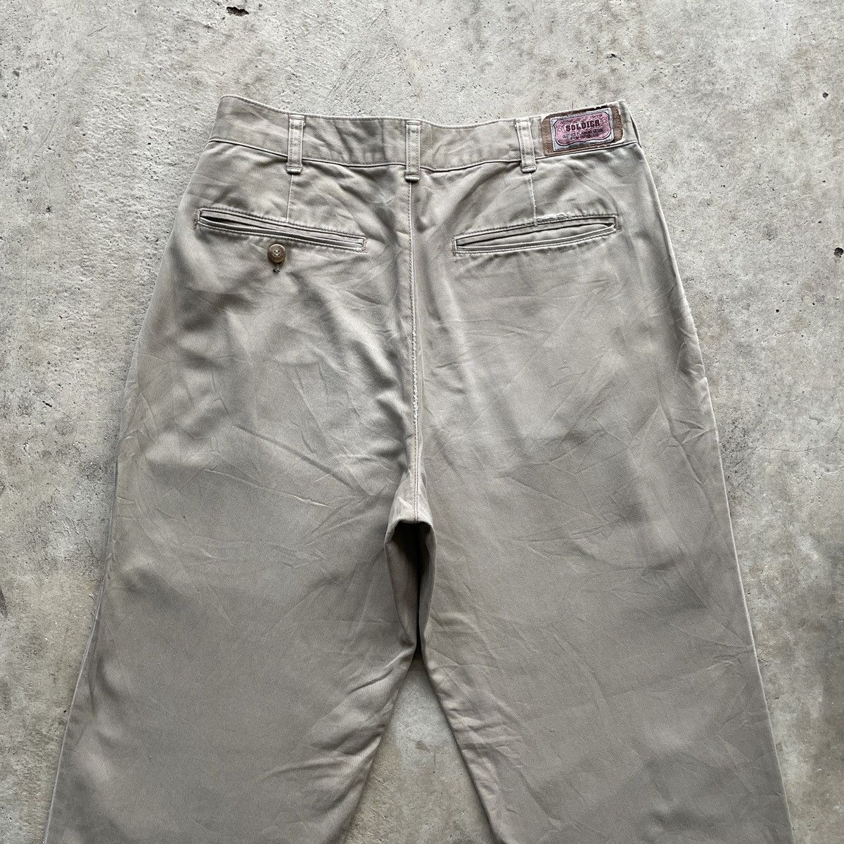 Japanese Brand W29x28💥 Vintage Soldier Faded Trousers Chinos Casual Pants Size US 29 - 10 Thumbnail