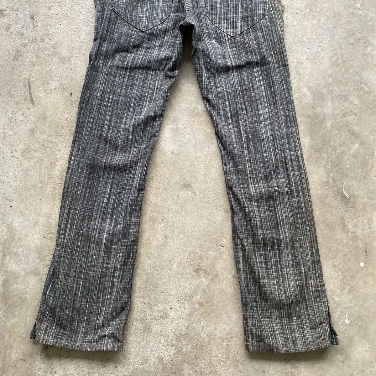 Japanese Brand Vintage Nicole Club For Men Faded Flare Trousers Pants Size US 30 / EU 46 - 9 Thumbnail