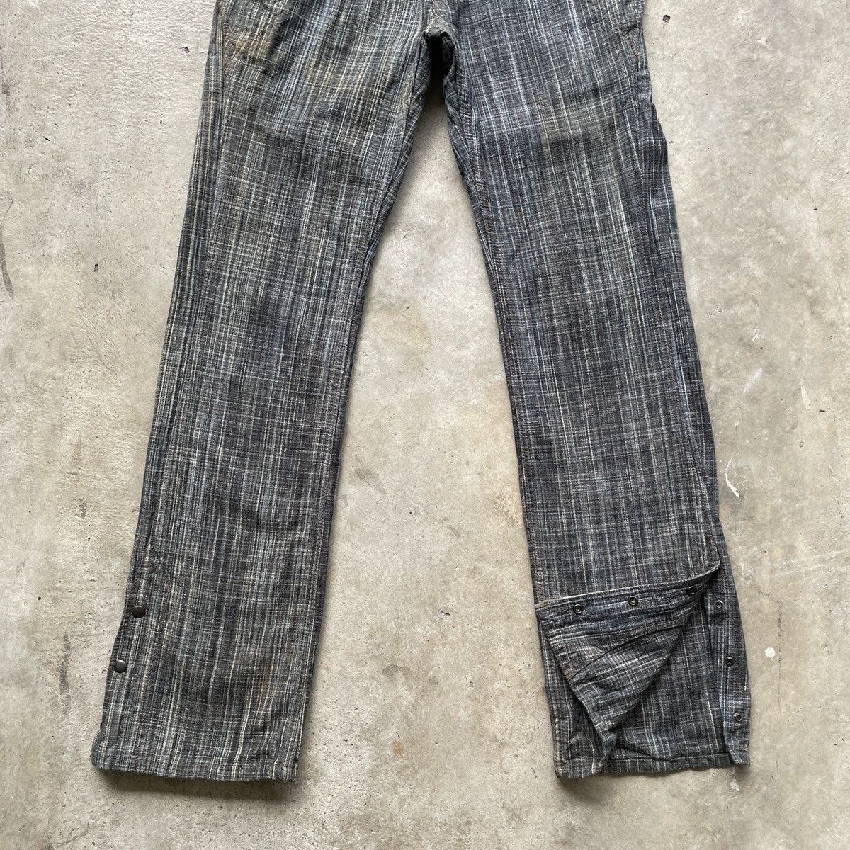 Japanese Brand Vintage Nicole Club For Men Faded Flare Trousers Pants Size US 30 / EU 46 - 6 Thumbnail
