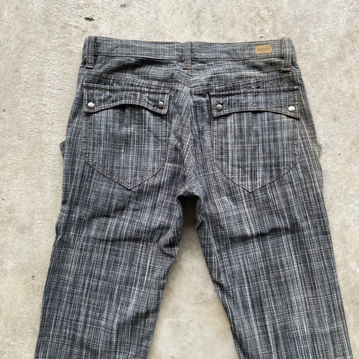 Japanese Brand Vintage Nicole Club For Men Faded Flare Trousers Pants Size US 30 / EU 46 - 10 Thumbnail