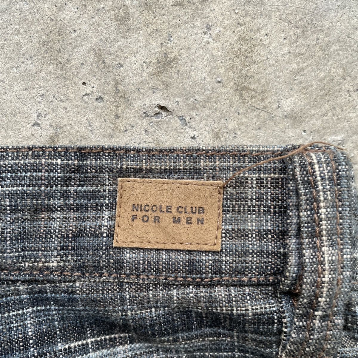 Japanese Brand Vintage Nicole Club For Men Faded Flare Trousers Pants Size US 30 / EU 46 - 8 Thumbnail