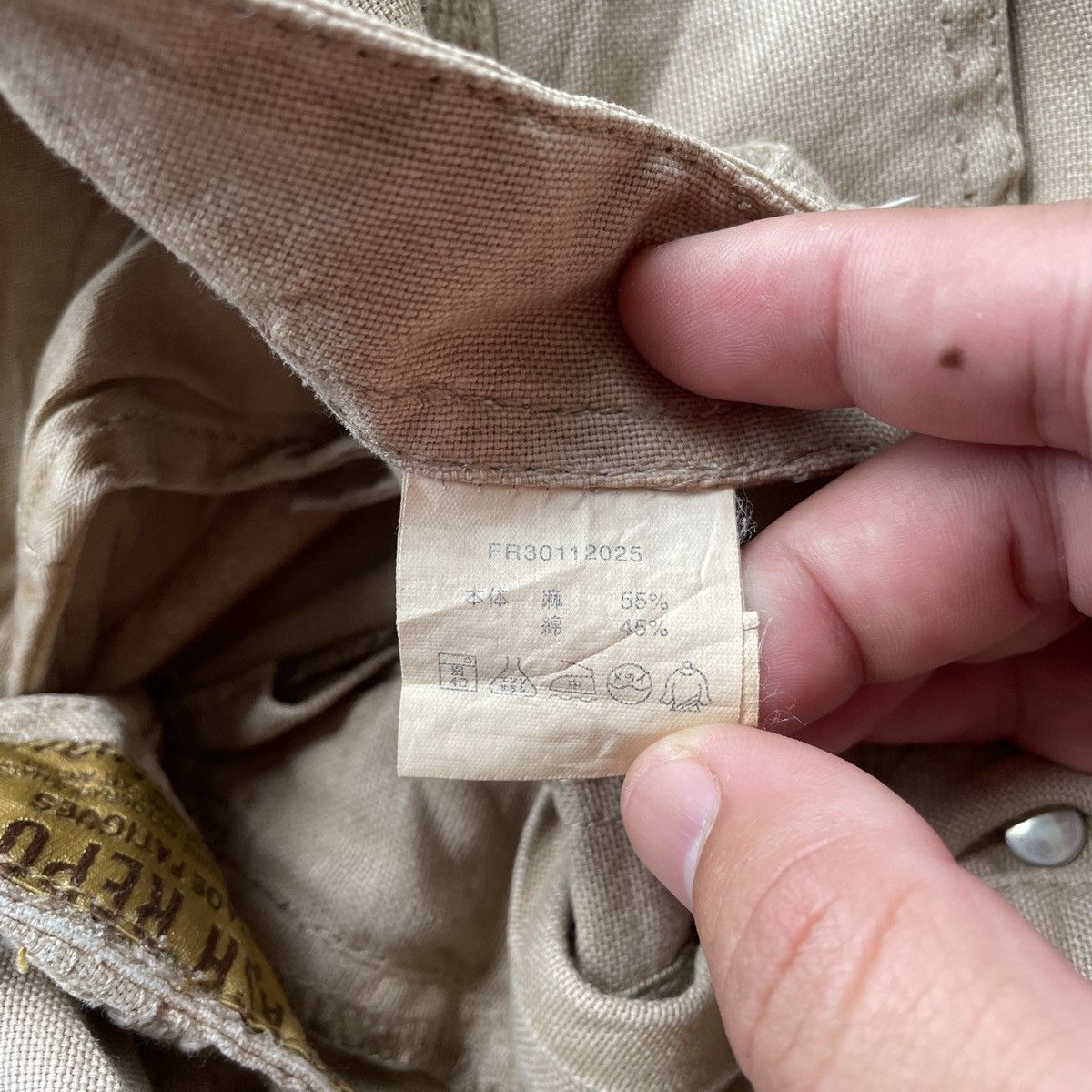 Japanese Brand Vintage Flash Report Faded Trousers Combat Pants W34x33.5 Size US 34 / EU 50 - 8 Thumbnail