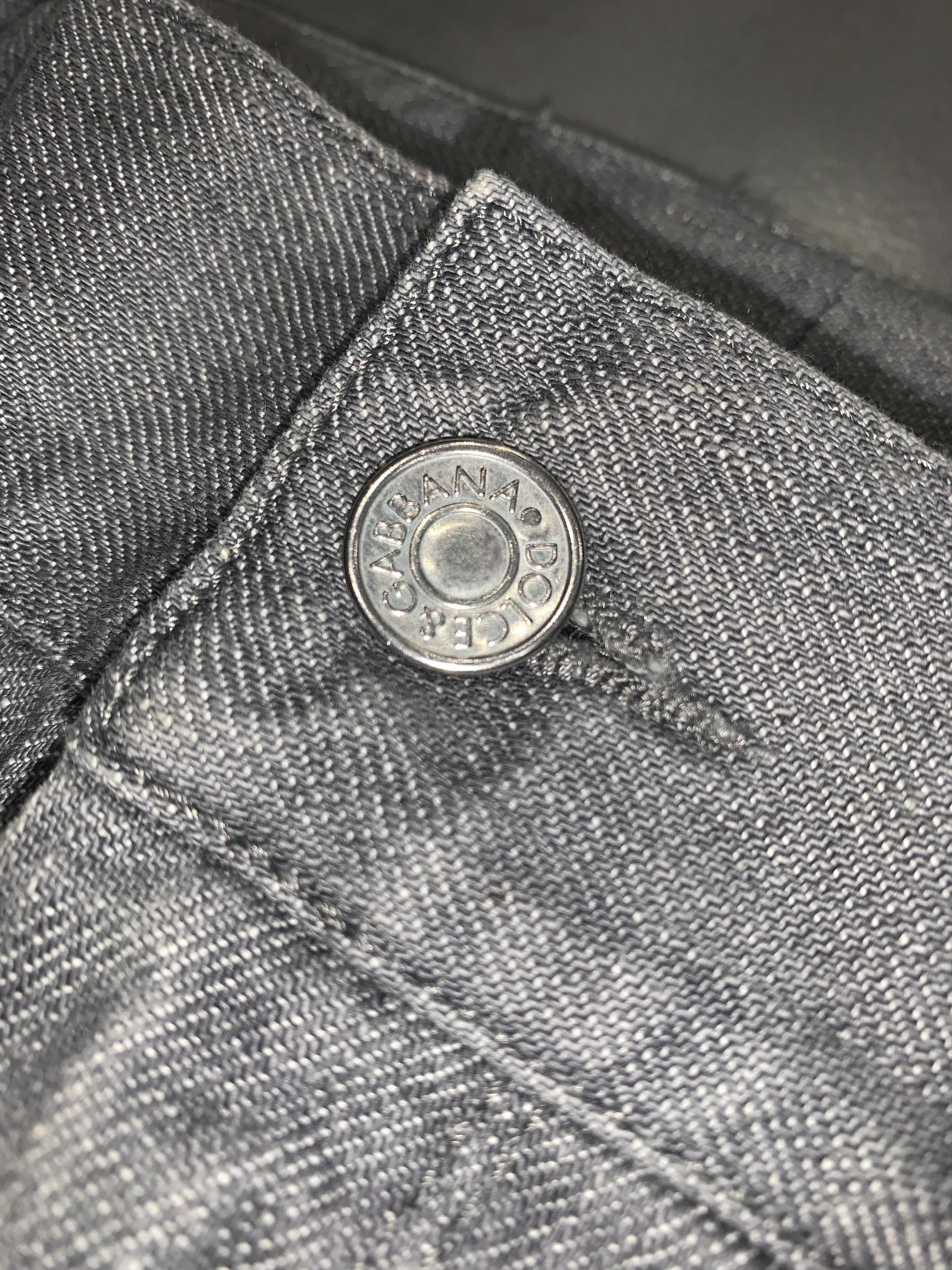 Dolce & Gabbana Dolce & Gabbana Classic Gray Denim Pants Size US 34 / EU 50 - 7 Thumbnail