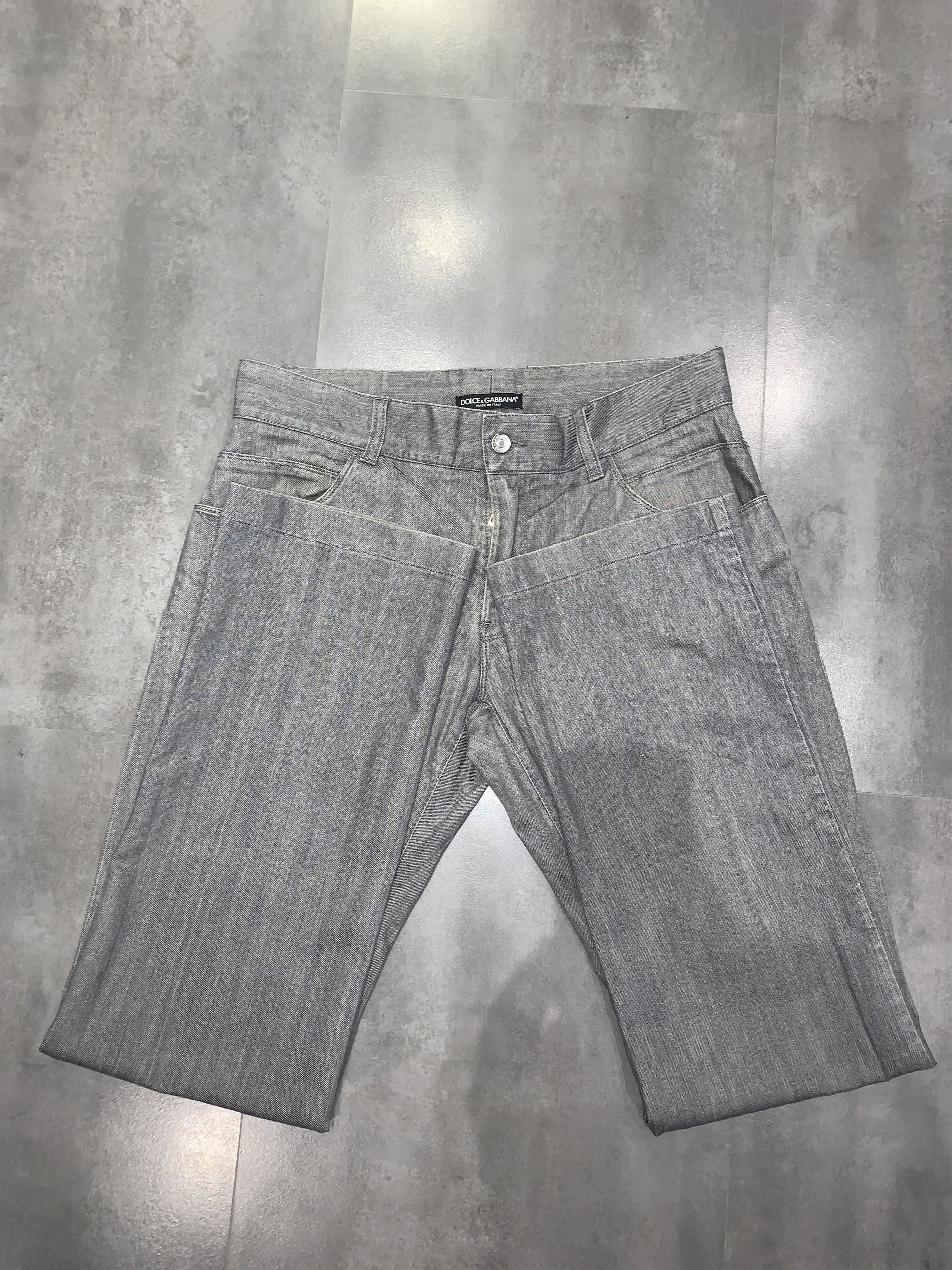 Dolce & Gabbana Dolce & Gabbana Classic Gray Denim Pants Size US 34 / EU 50 - 5 Thumbnail