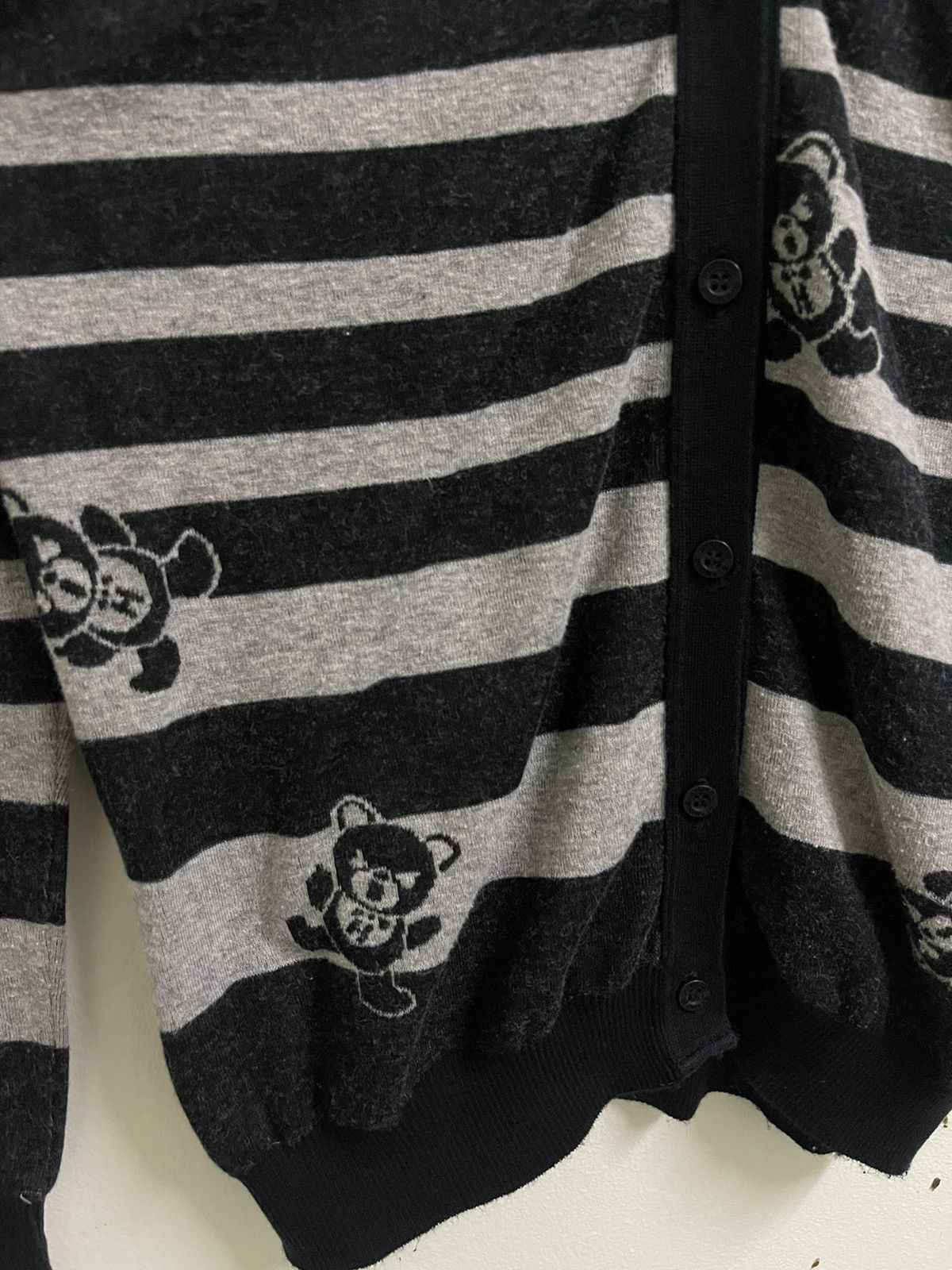 Hysteric Glamour Hysteric Glamour Striped Cardigan Size ONE SIZE - 4 Thumbnail