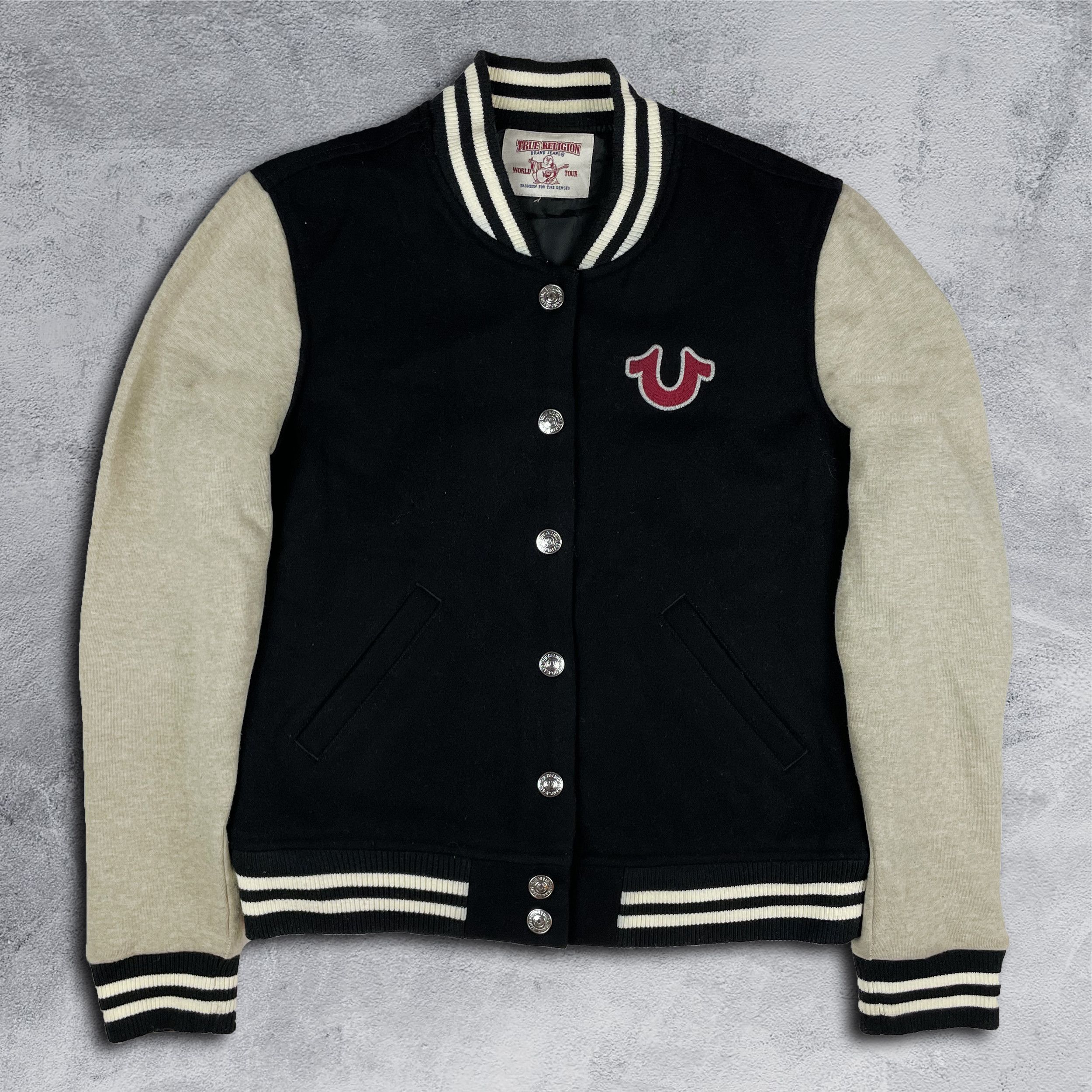True Religion × Vintage True Religion Vintage Bomber Jacket Size US M / EU 48-50 / 2 - 1 Thumbnail