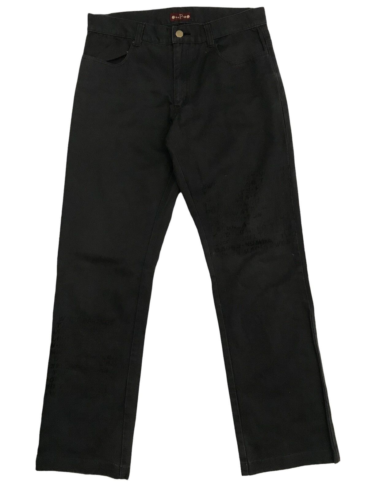 image of Mr P P Brand Casual Pant Nice Design in Black, Men's (Size 30)