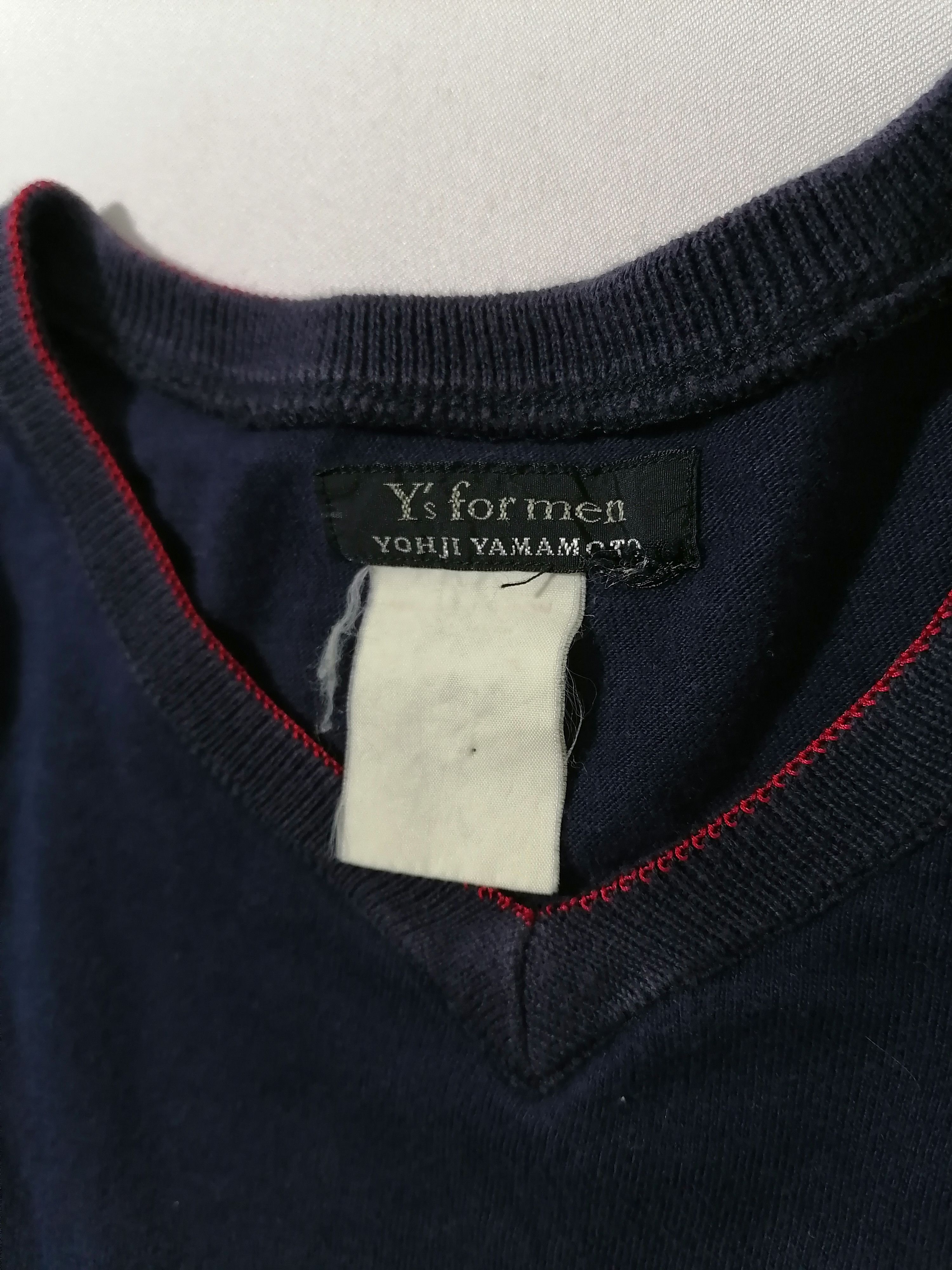 Japanese Brand × Y's for Men × Yohji Yamamoto Y's for men by Yohji Yamamoto Tee Size US L / EU 52-54 / 3 - 3 Thumbnail