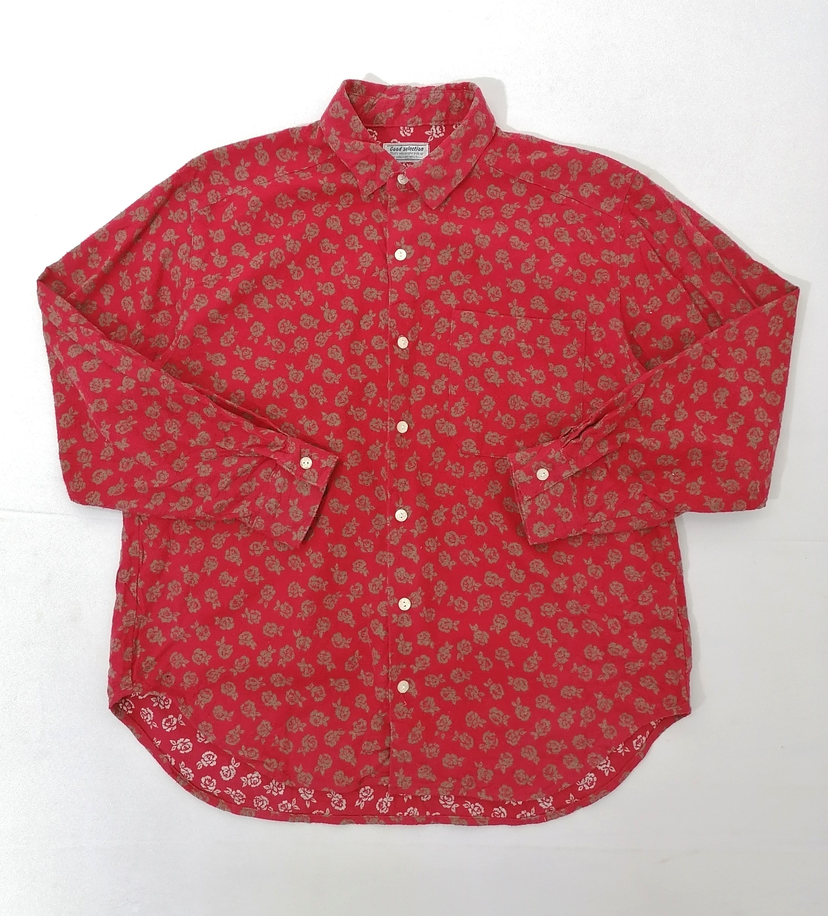 Japanese Brand Good Selection Flowers Longsleeve Size US M / EU 48-50 / 2 - 1 Thumbnail