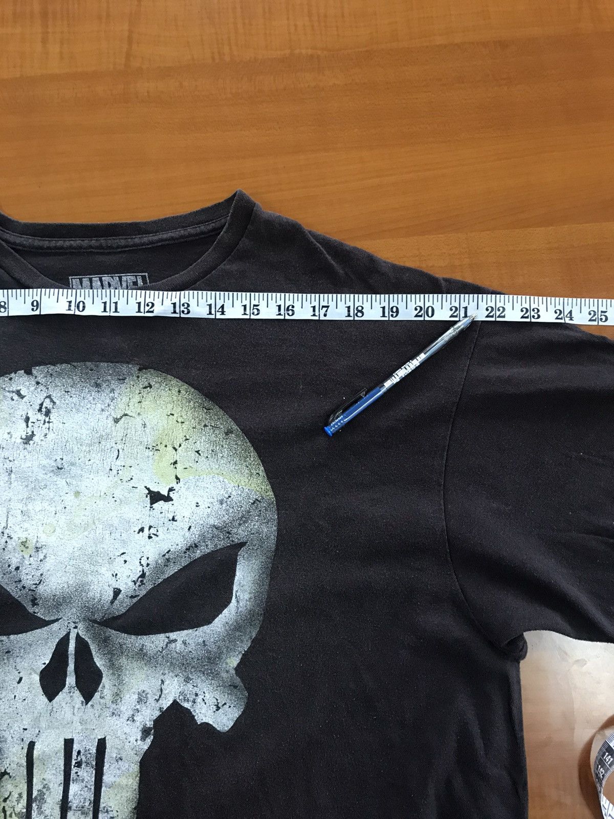 Marvel Comics Punisher Faded Black T Shirt Size US L / EU 52-54 / 3 - 14 Thumbnail