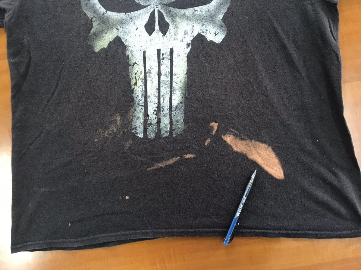 Marvel Comics Punisher Faded Black T Shirt Size US L / EU 52-54 / 3 - 9 Thumbnail