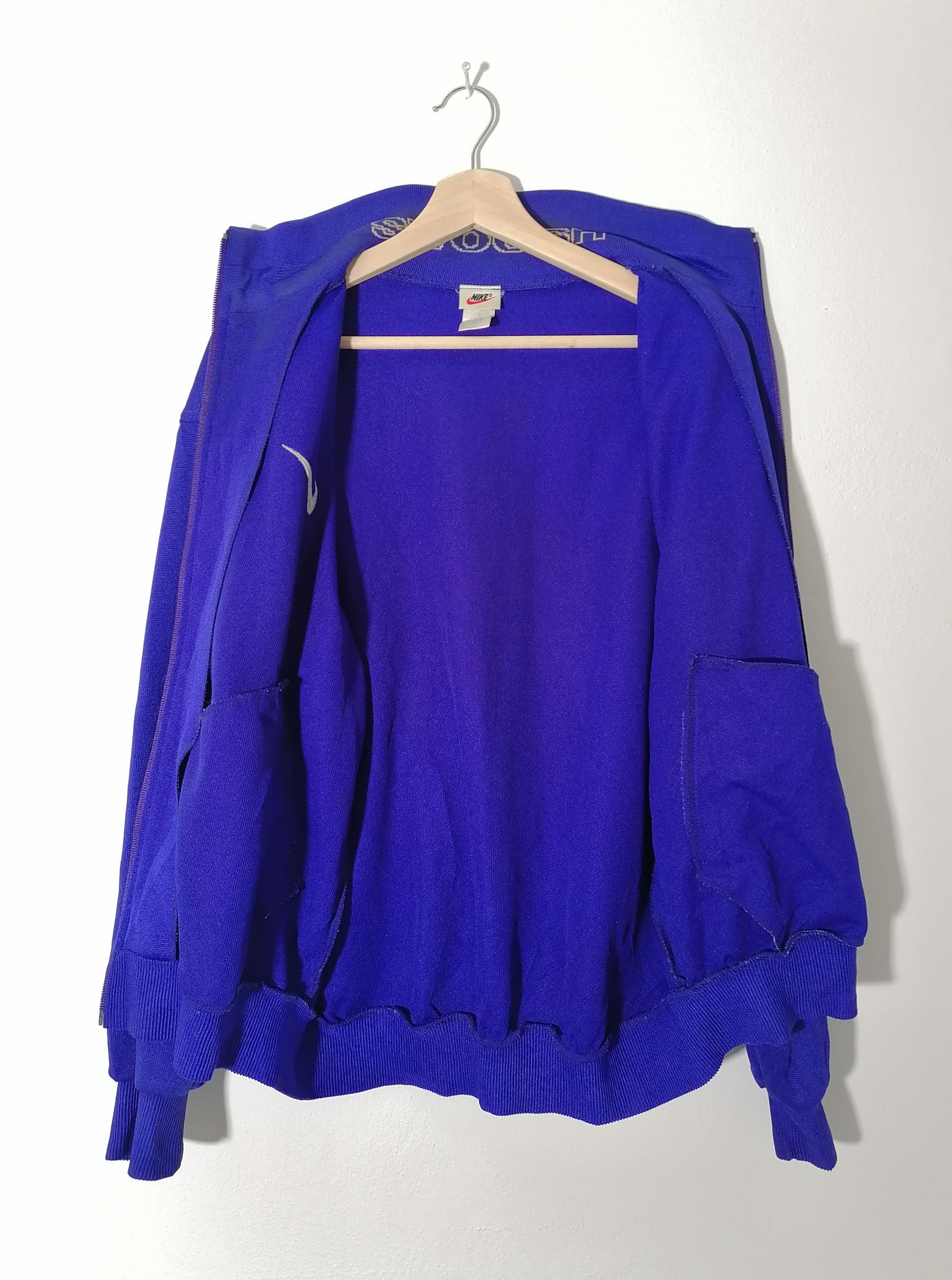 Japanese Brand × Nike × Vintage Nike Swoosh Track Jacket Size US L / EU 52-54 / 3 - 2 Thumbnail