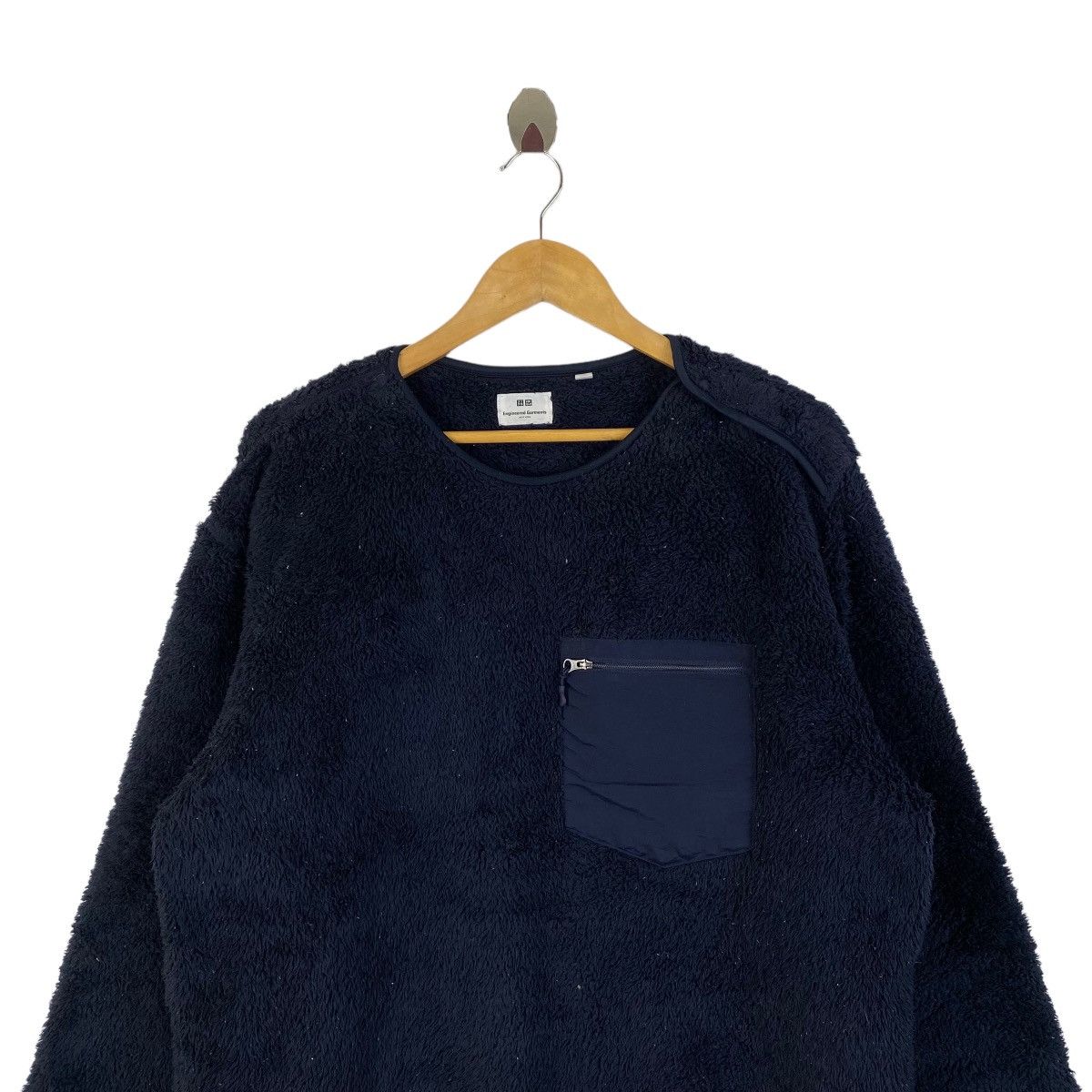 Engineered Garments × Japanese Brand × Uniqlo UNIQLO ENGINEERED GARMENTS Classic Retro-X Fleece Sweatshirt Size US XL / EU 56 / 4 - 4 Thumbnail