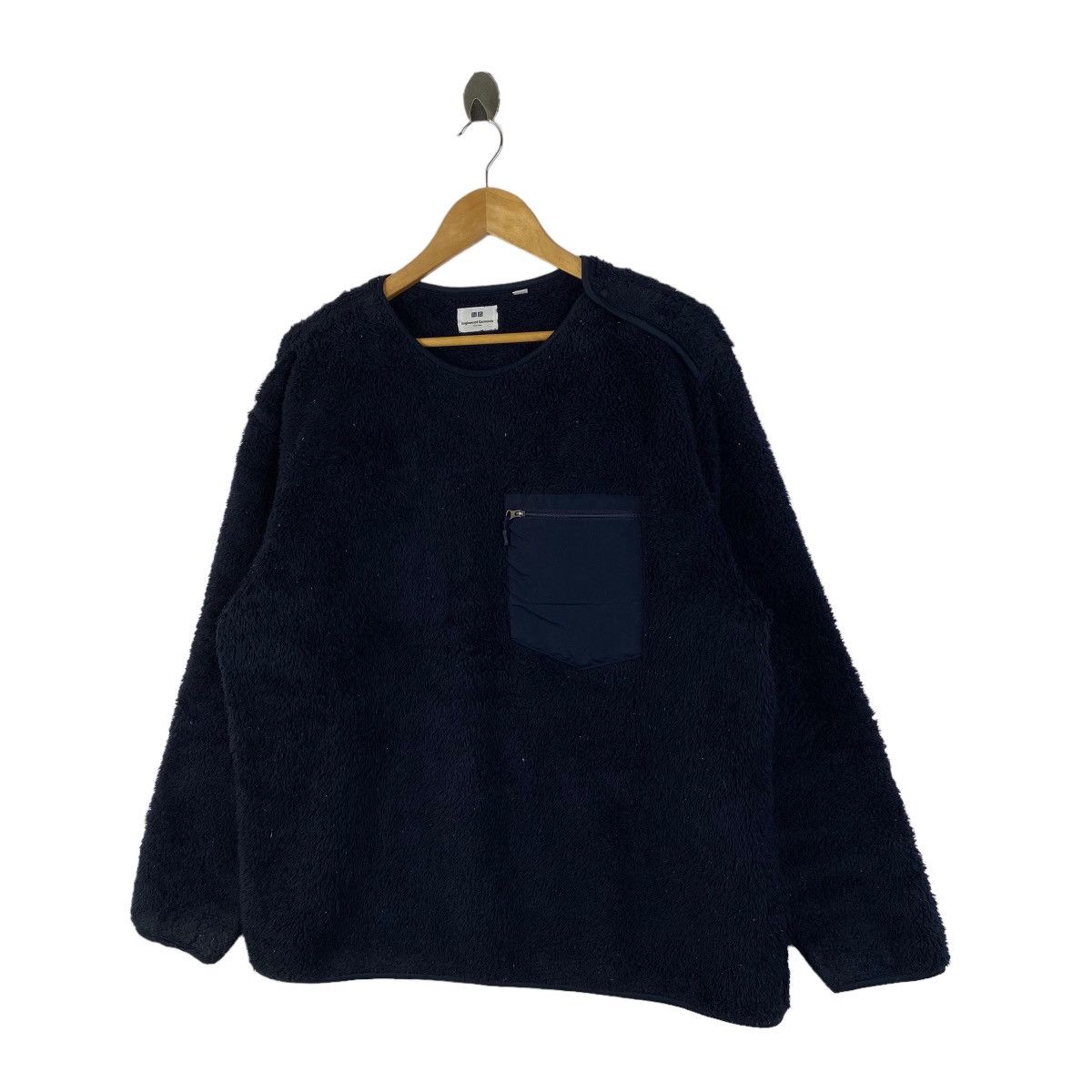 Engineered Garments × Japanese Brand × Uniqlo UNIQLO ENGINEERED GARMENTS Classic Retro-X Fleece Sweatshirt Size US XL / EU 56 / 4 - 3 Thumbnail