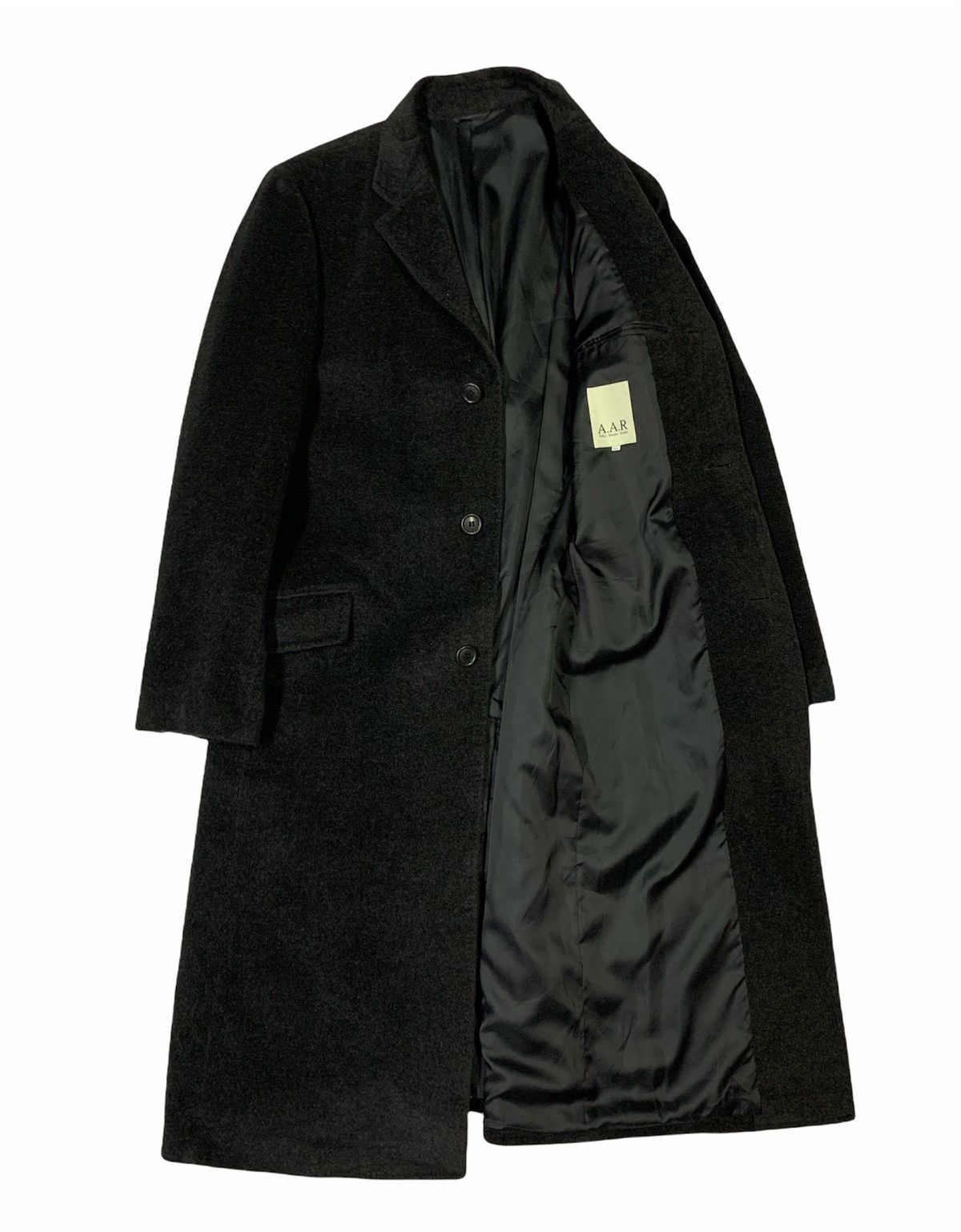 Yohji Yamamoto 🔥VTG YOHJI YAMAMOTO WOOL VELVET OVERCOATS Size US XL / EU 56 / 4 - 1 Thumbnail