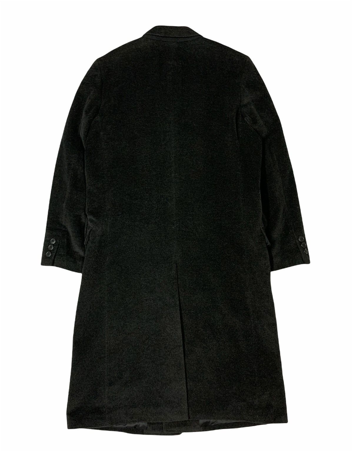 Yohji Yamamoto 🔥VTG YOHJI YAMAMOTO WOOL VELVET OVERCOATS Size US XL / EU 56 / 4 - 5 Thumbnail