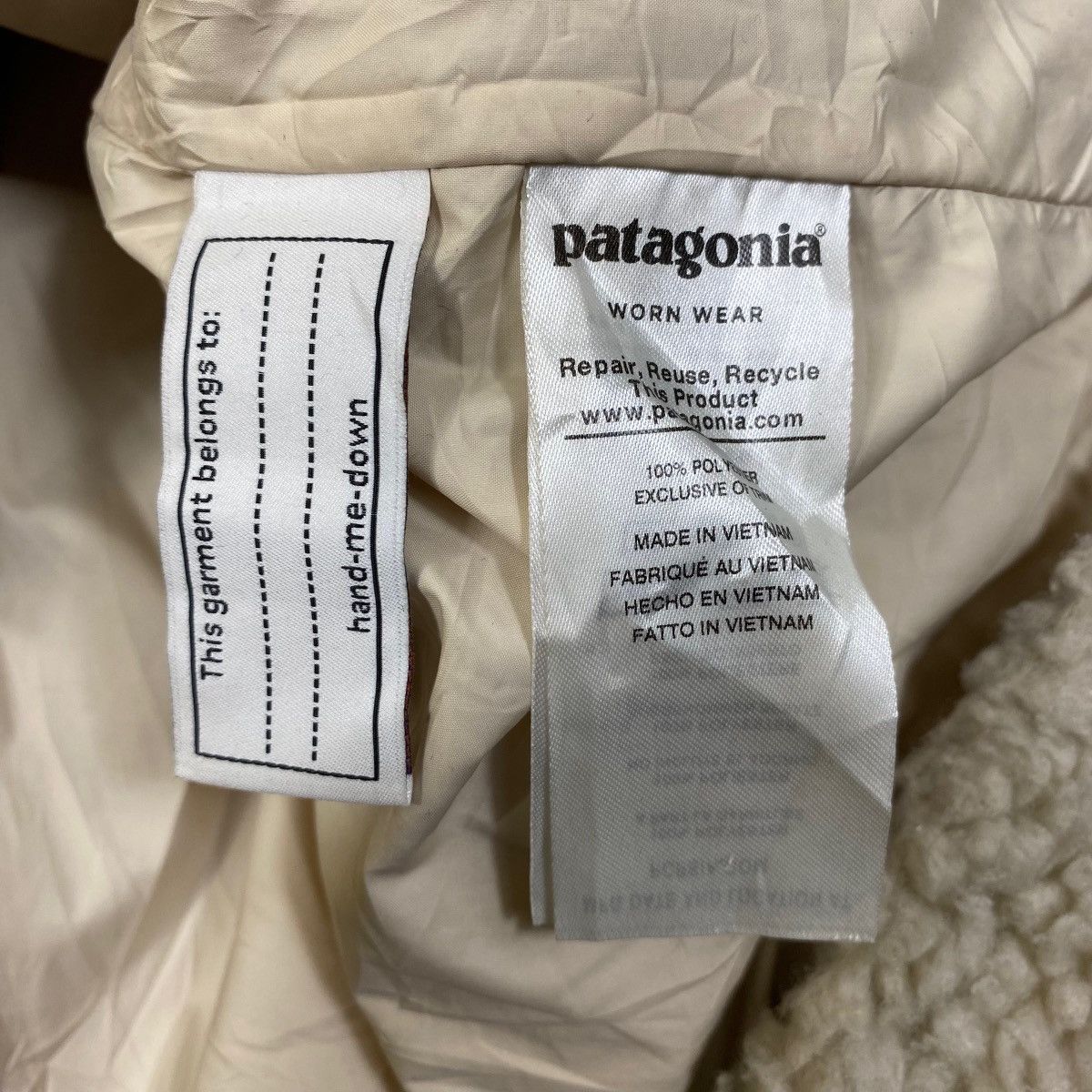 Patagonia PATAGONIA Outdoor Sportswear Deep Pile Fleece Sweater Jacket Size S / US 4 / IT 40 - 8 Thumbnail