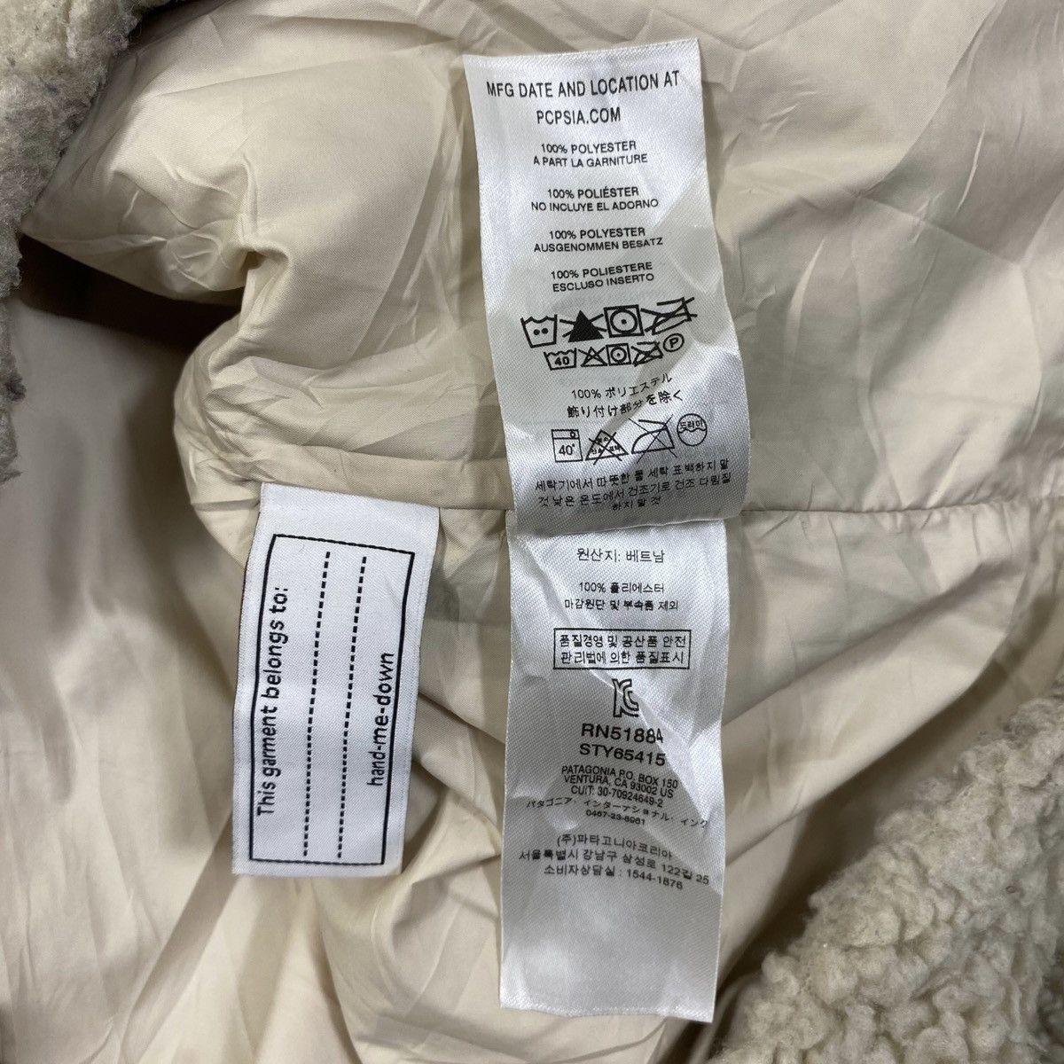 Patagonia PATAGONIA Outdoor Sportswear Deep Pile Fleece Sweater Jacket Size S / US 4 / IT 40 - 9 Thumbnail