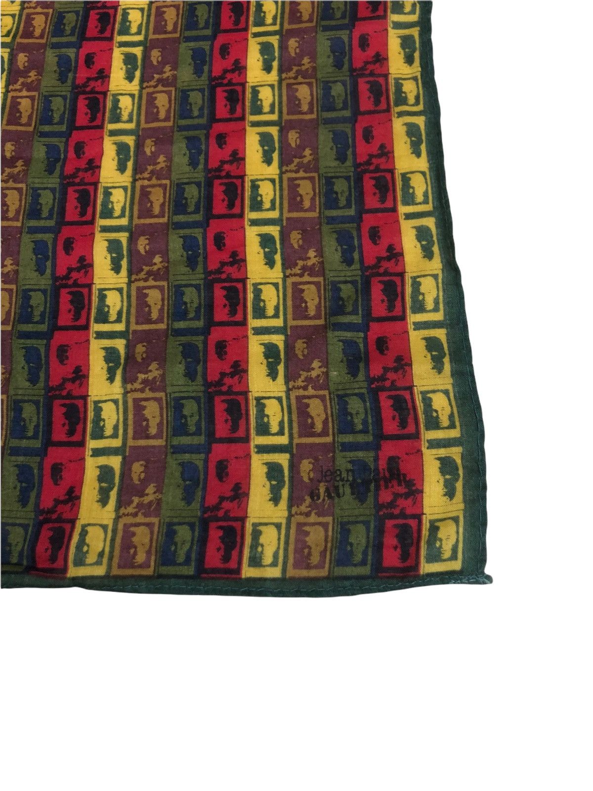 Jean Paul Gaultier Jean Paul Gaultier “face” Pocket square scaff Size ONE SIZE - 3 Thumbnail