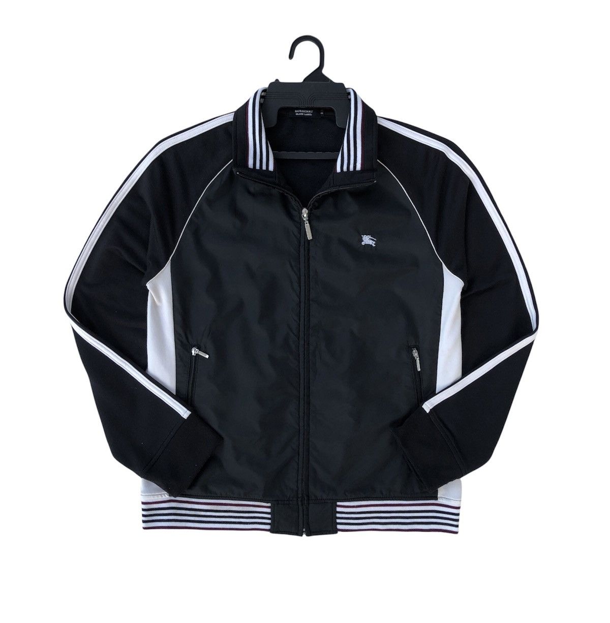 Burberry Burberry Black Label Track Jacket Embroidery Logo Size US S / EU 44-46 / 1 - 4 Thumbnail