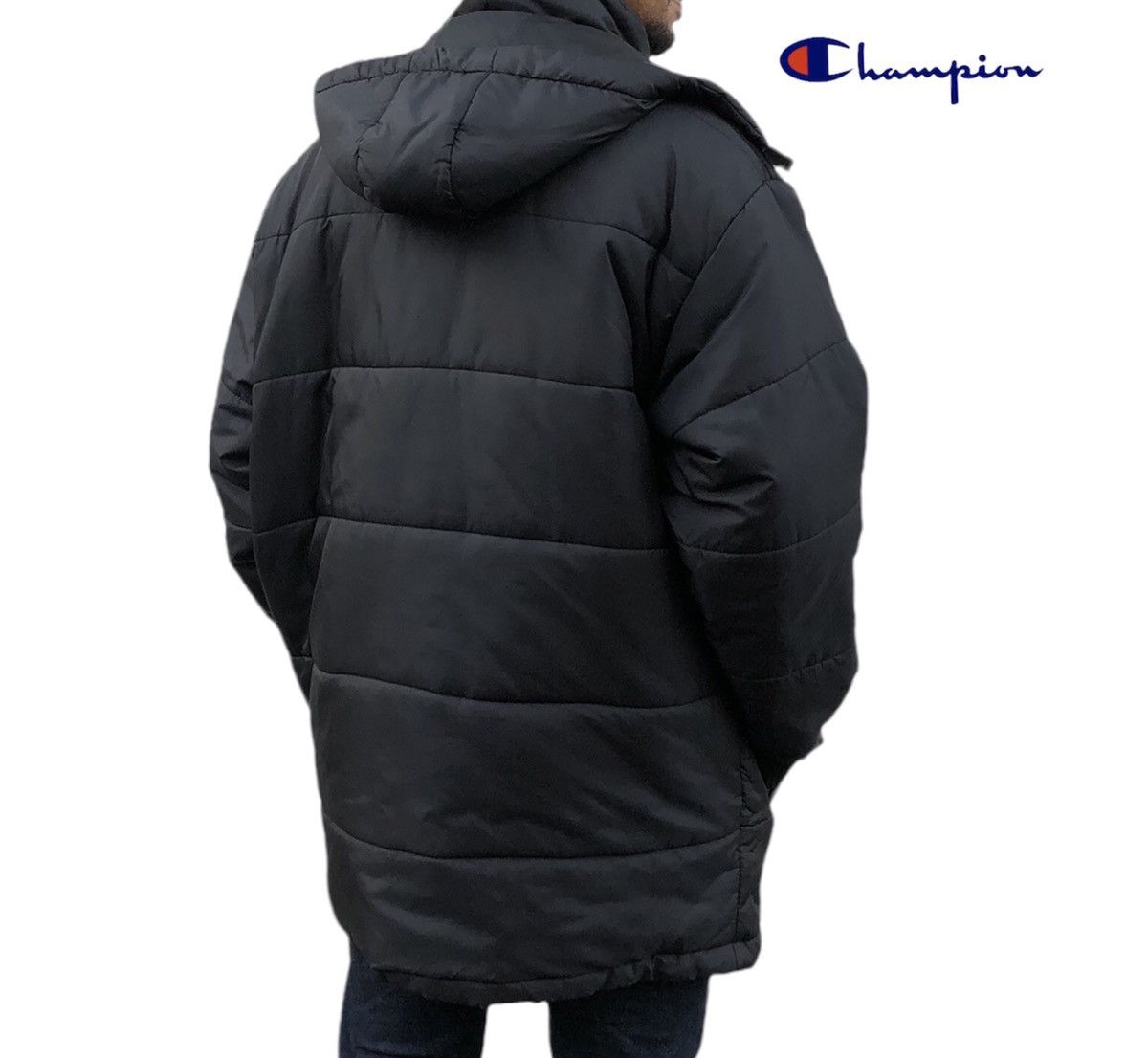 Champion Champion Puffer Hooded Jacket Size US L / EU 52-54 / 3 - 2 Thumbnail