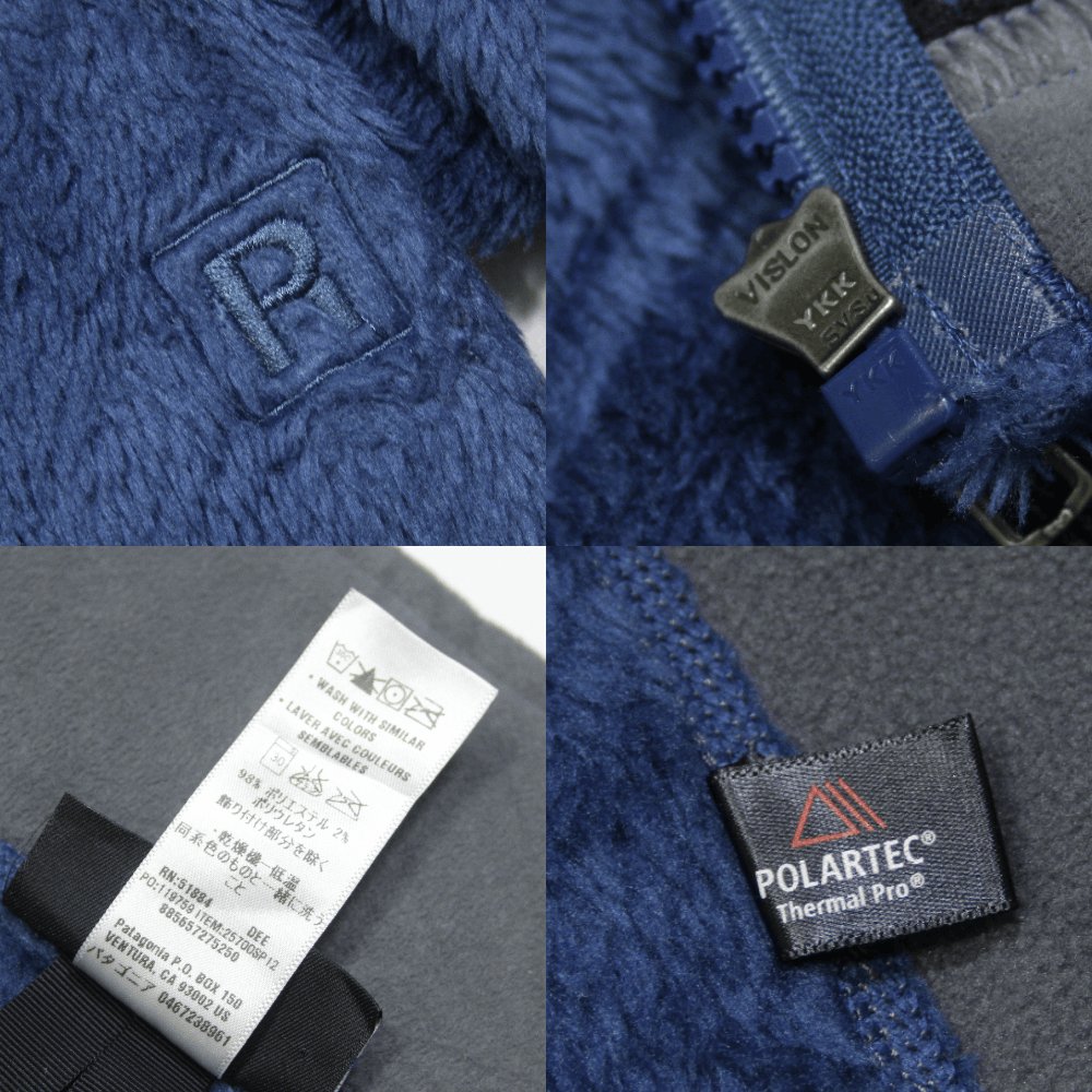 Patagonia Fleece Polartec Thermal Pro Logo Jacket Size US XL / EU 56 / 4 - 12 Thumbnail