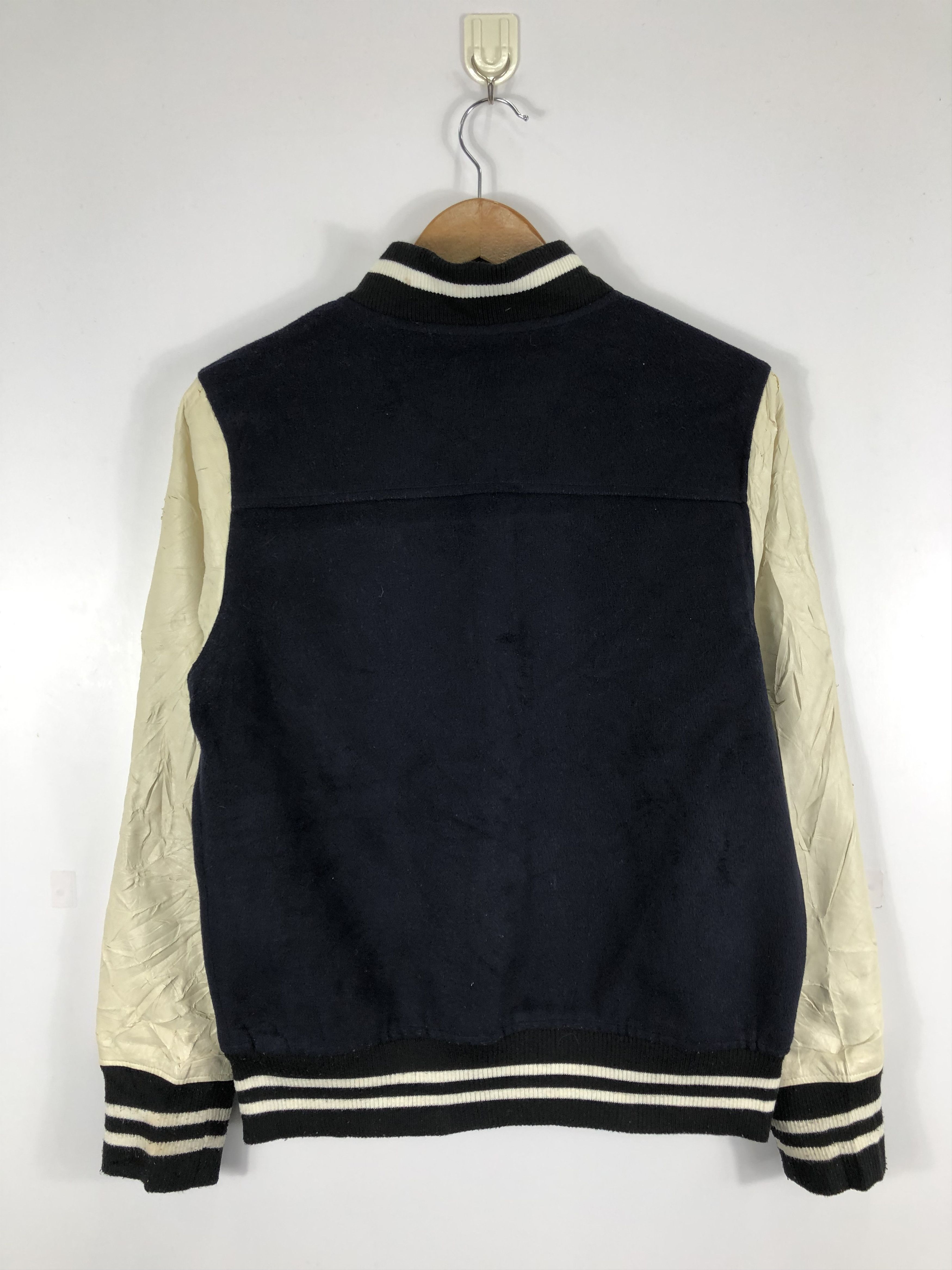 Vintage Vintage Japanese Brand Embroidery Leather Varsity V0261 Size US L / EU 52-54 / 3 - 3 Thumbnail