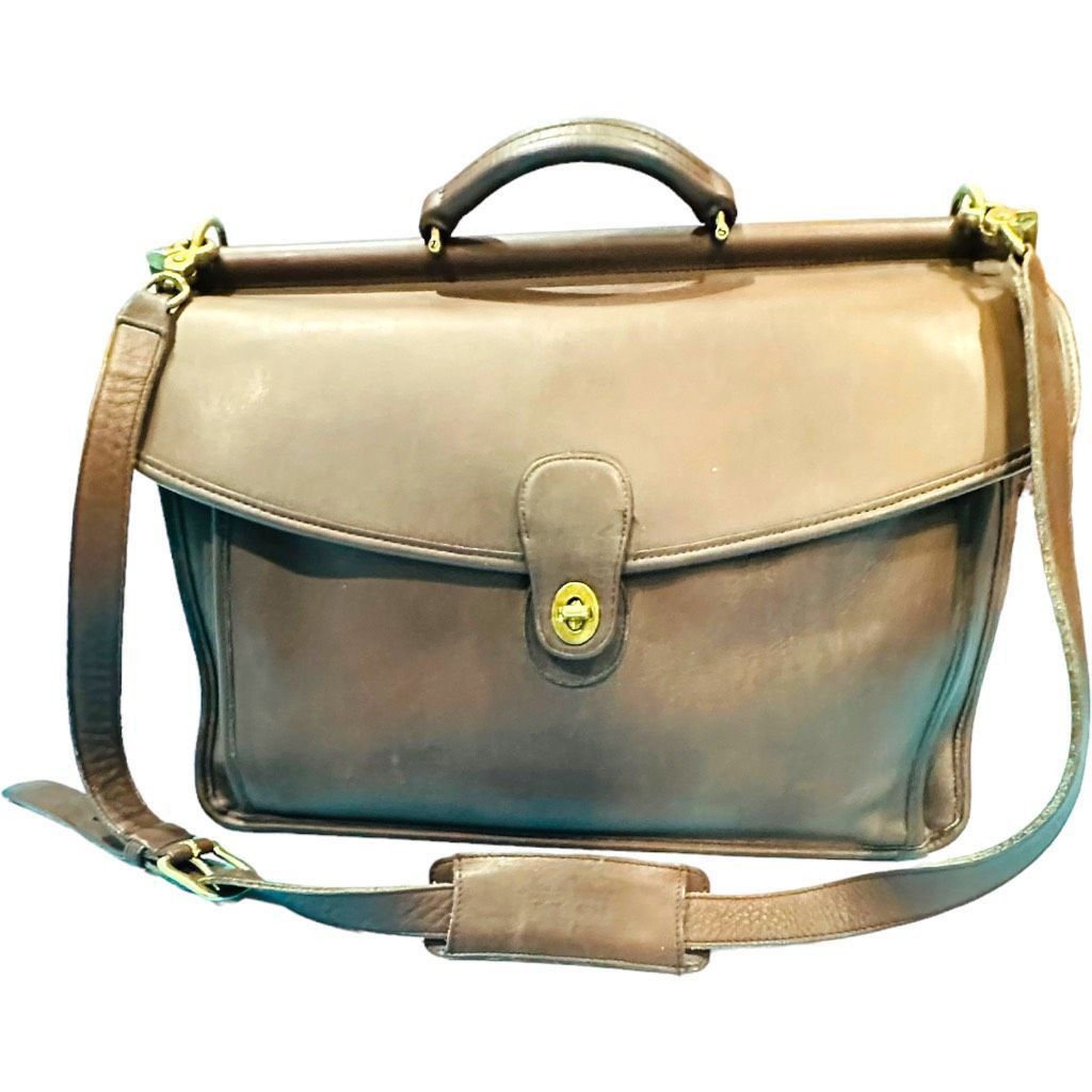 Coach COACH Vintage Coach Circa 1995 USA 5255 Beekman Briefcase Br Size ONE SIZE - 9 Thumbnail