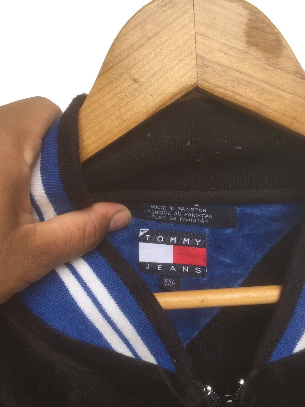Tommy Hilfiger Rare Vintage 80s Tommy Jeans jacket Casual Very Nice Design Size US XL / EU 56 / 4 - 3 Thumbnail