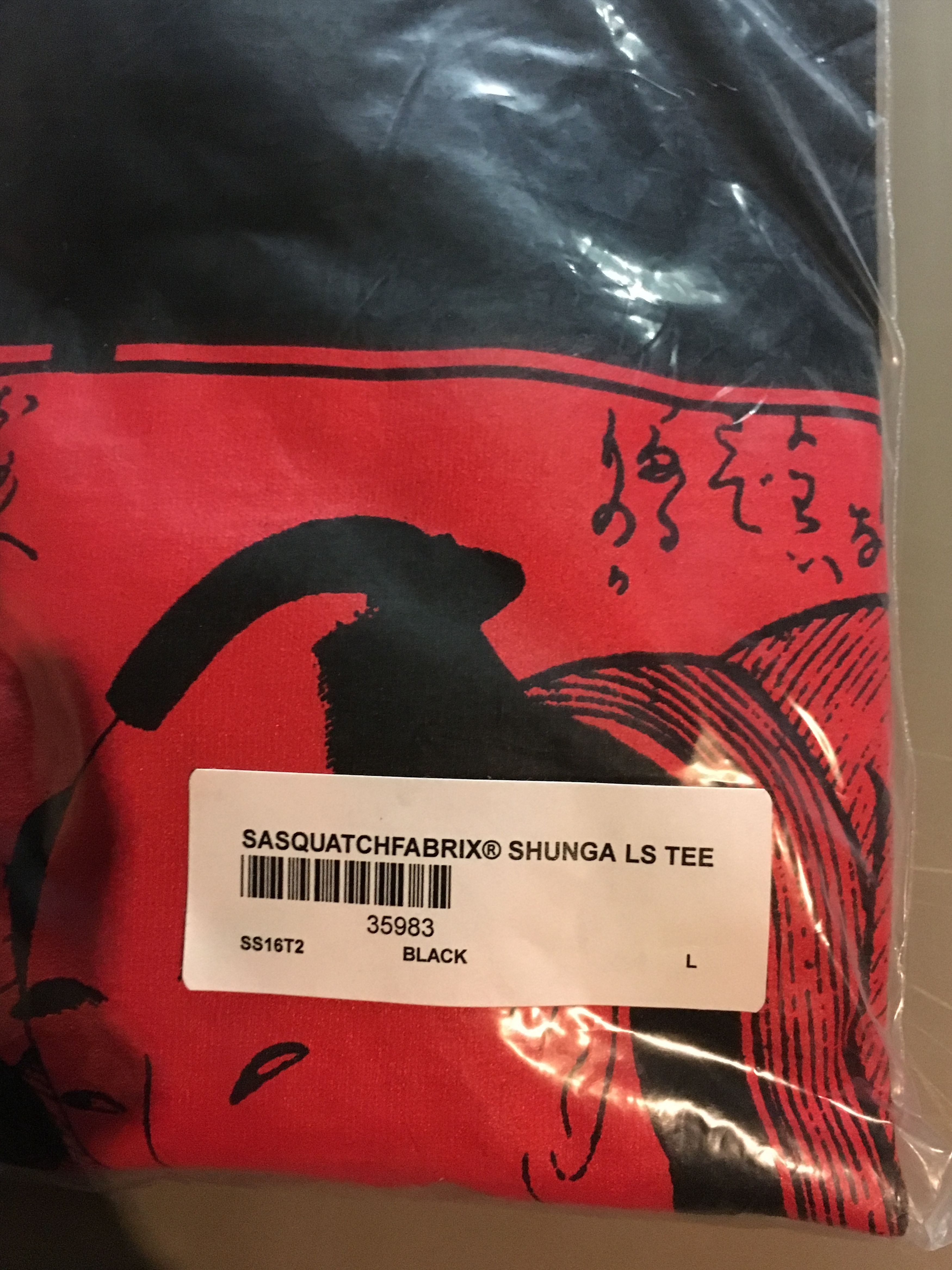 Sasquatchfabrix × Supreme Supreme Sasquatchfabrix Shunga L/S Tee