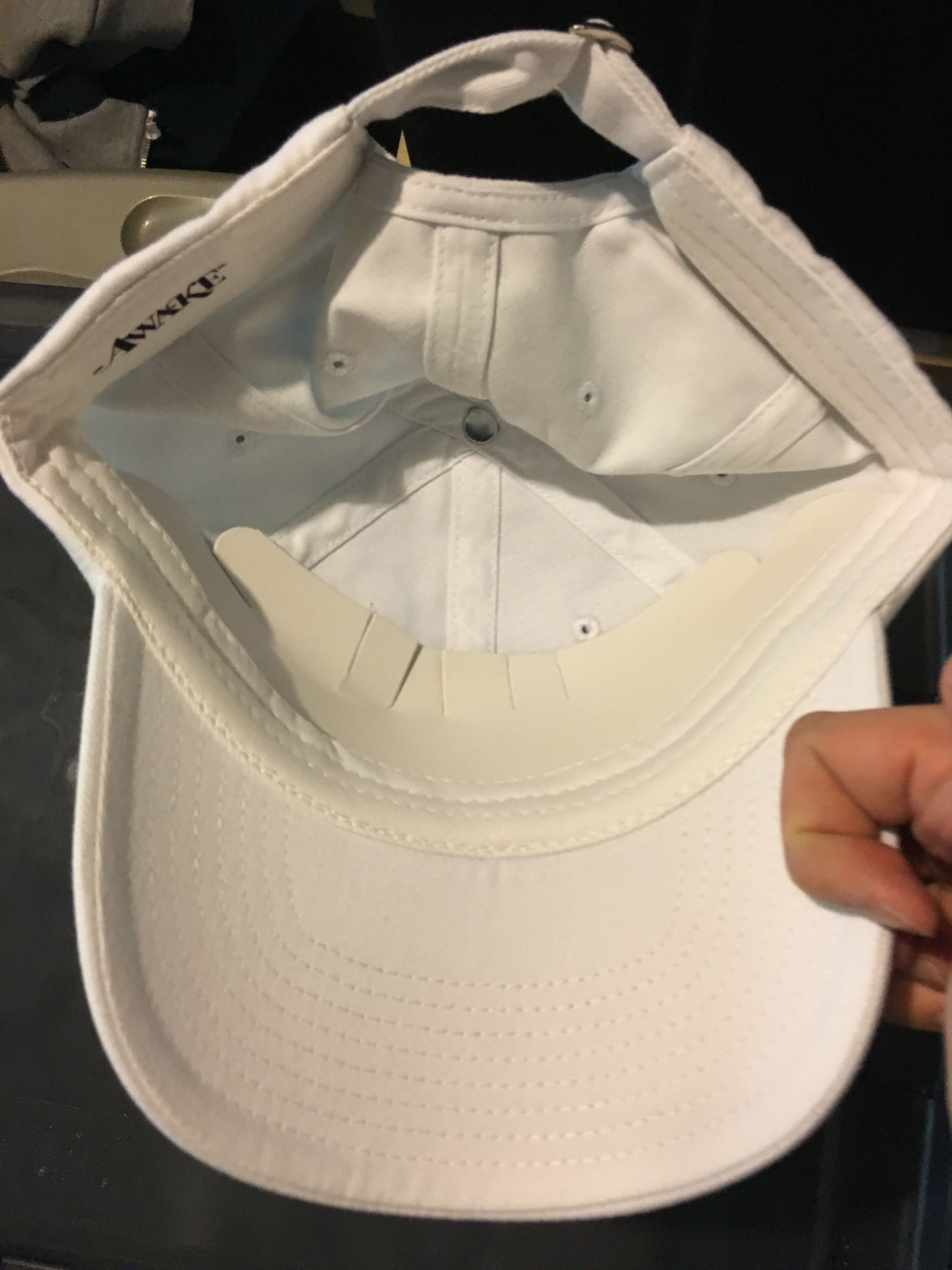 Awake NY Awake NY Logo Cap White Size ONE SIZE - 3 Thumbnail