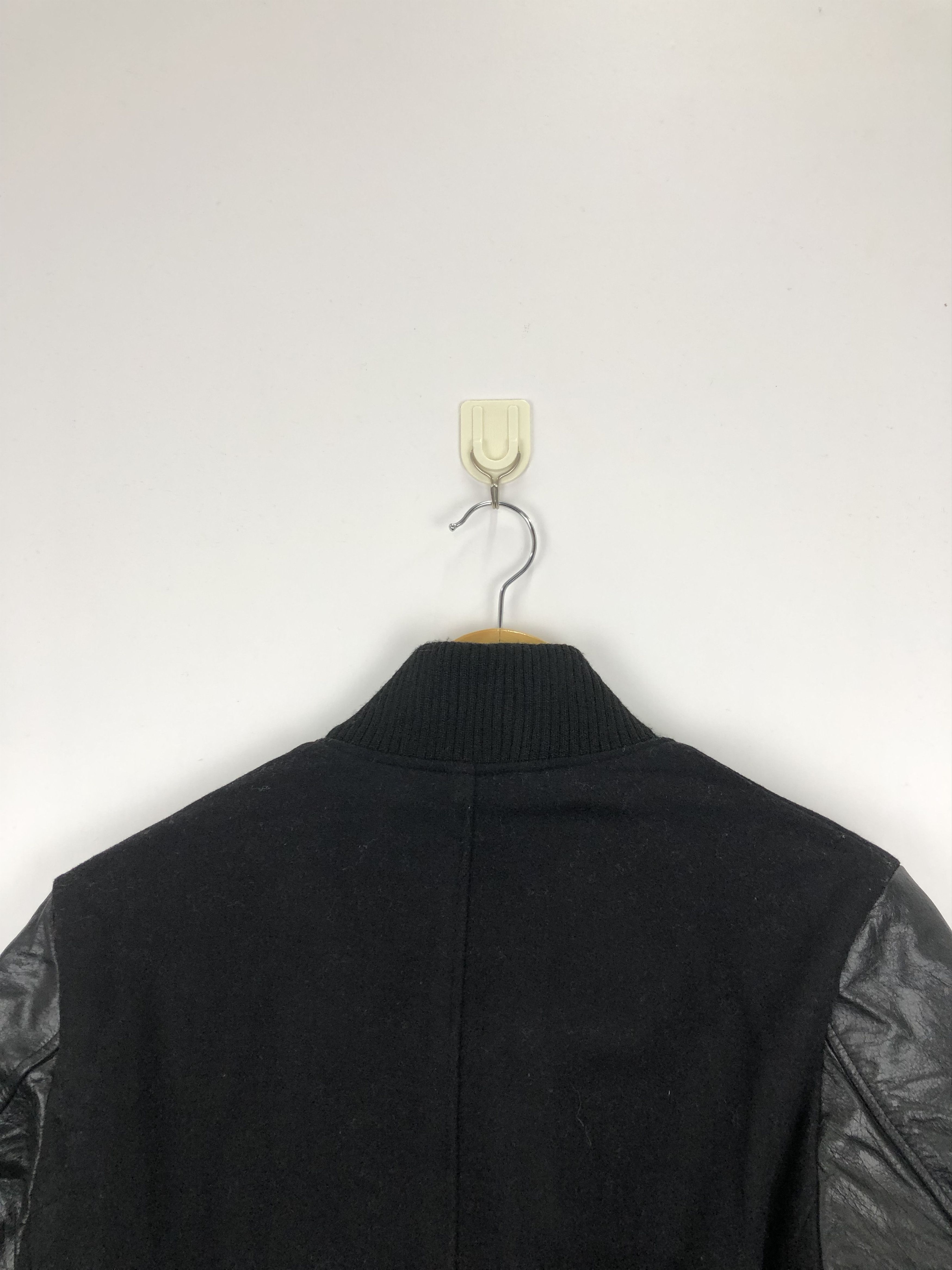 Other Vintage 90s Military Varsity Jacket Leather Sleeve V0395 Size US M / EU 48-50 / 2 - 6 Thumbnail