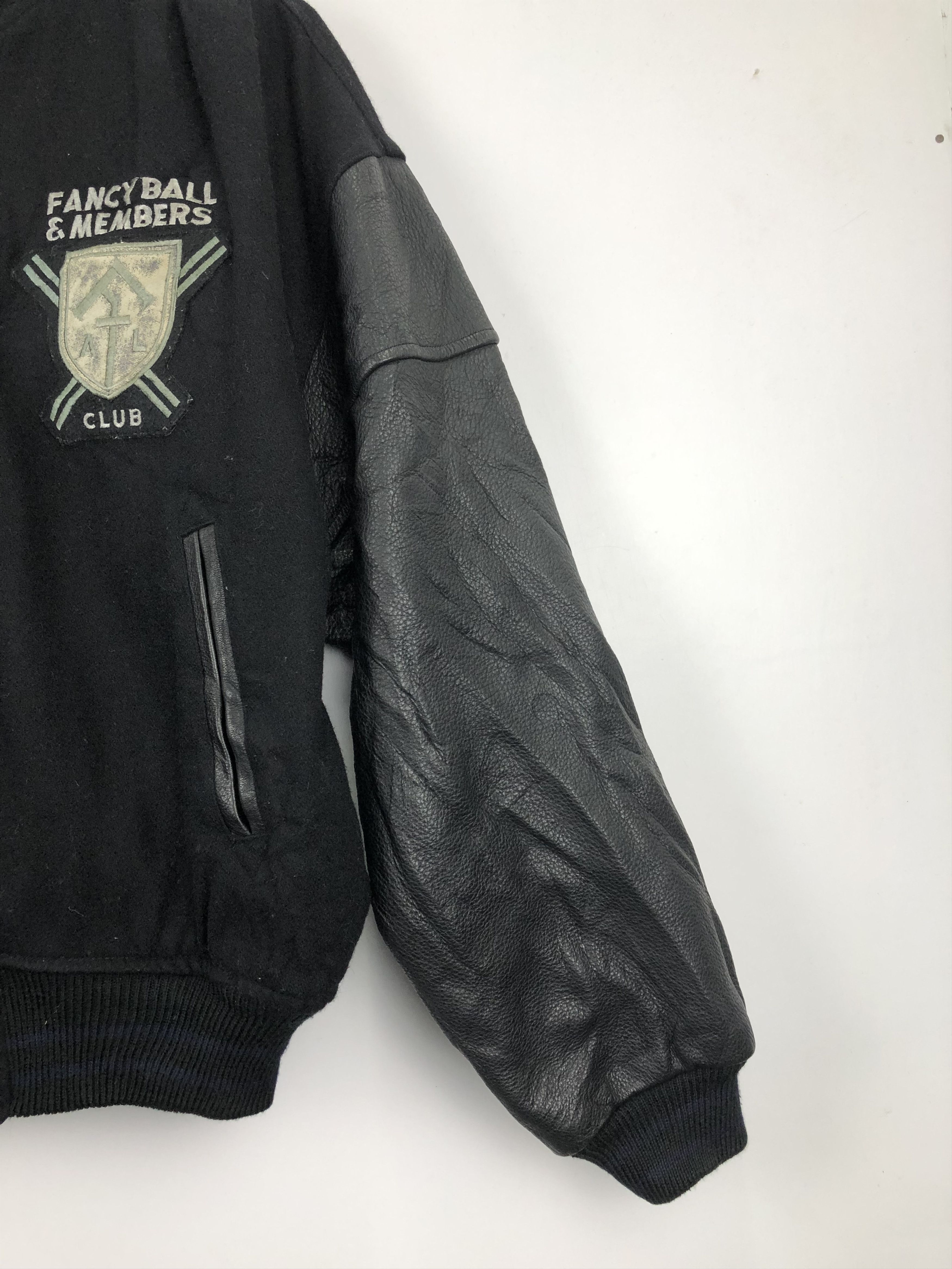 Vintage Vintage 80s Americans Legion Club Varsity Leather V0394 Size US L / EU 52-54 / 3 - 6 Thumbnail