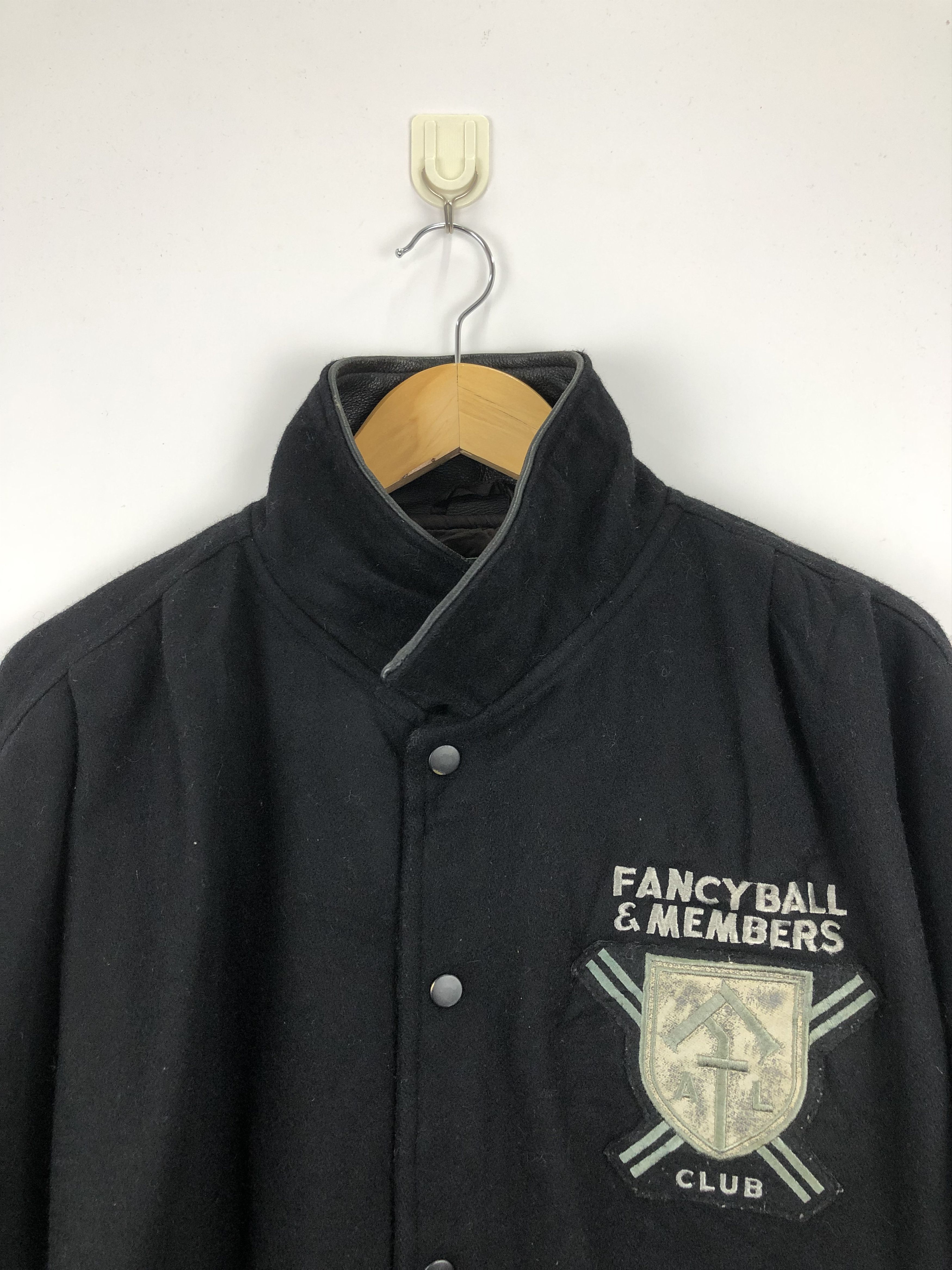 Vintage Vintage 80s Americans Legion Club Varsity Leather V0394 Size US L / EU 52-54 / 3 - 4 Thumbnail