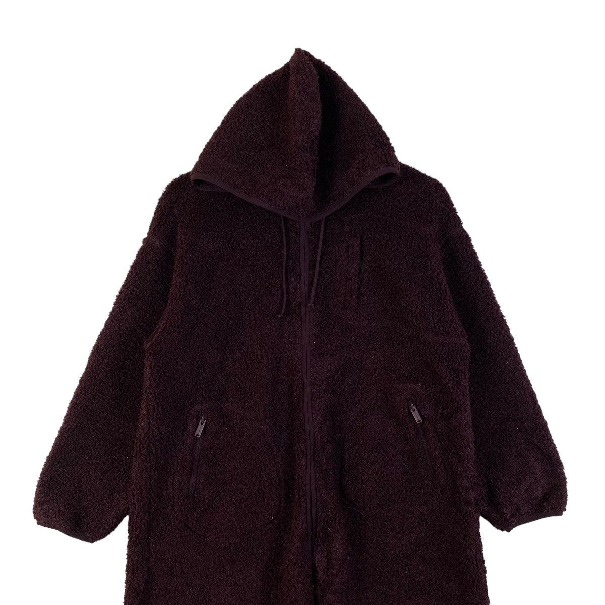 GU UNDERCOVER Japanese Brand Fleece Hoodie Parkas Jacket