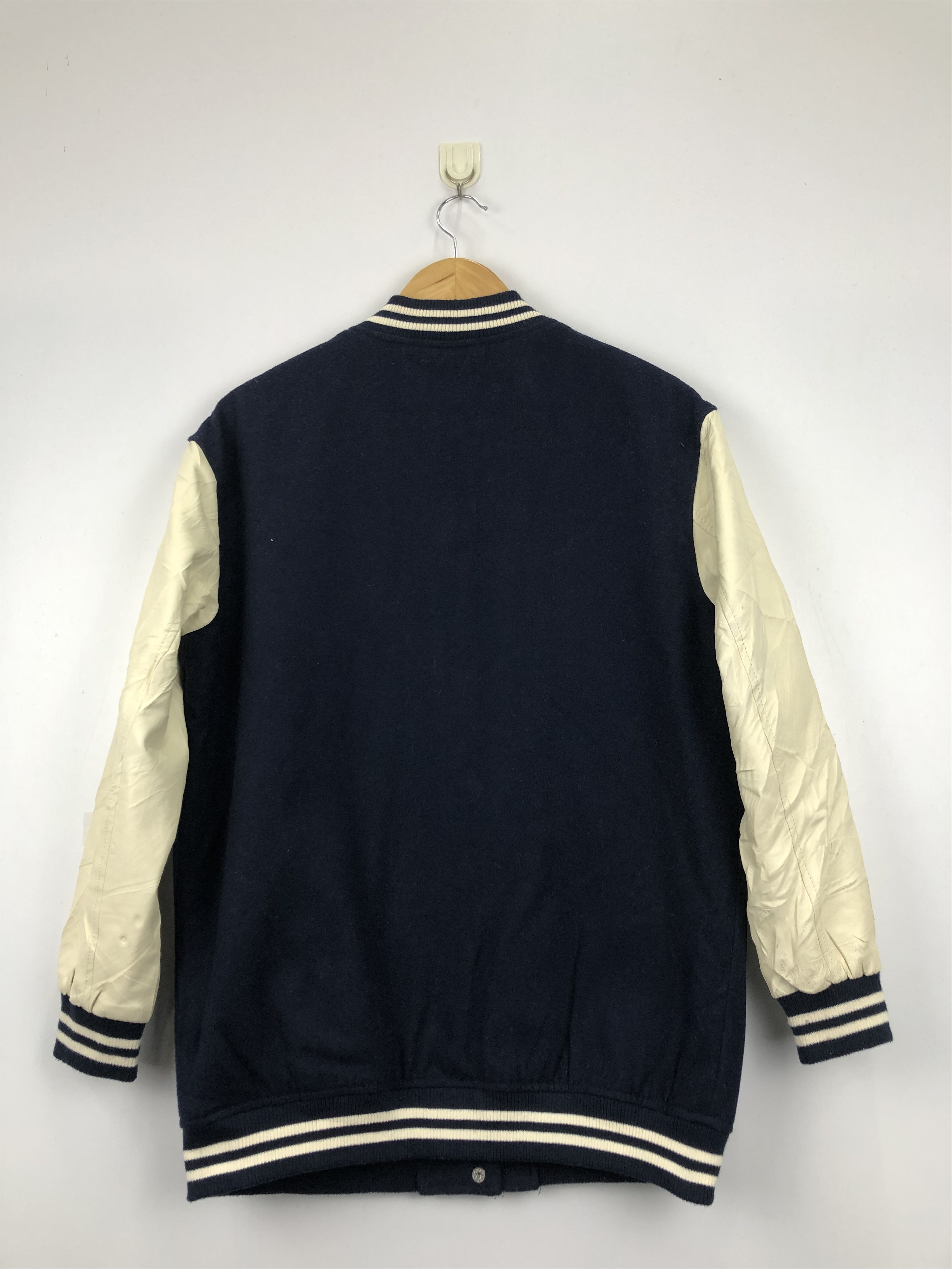 Japanese Brand Vintage Japanese Brand Igni Varsity Jacket Leather V0391 Size US M / EU 48-50 / 2 - 3 Thumbnail