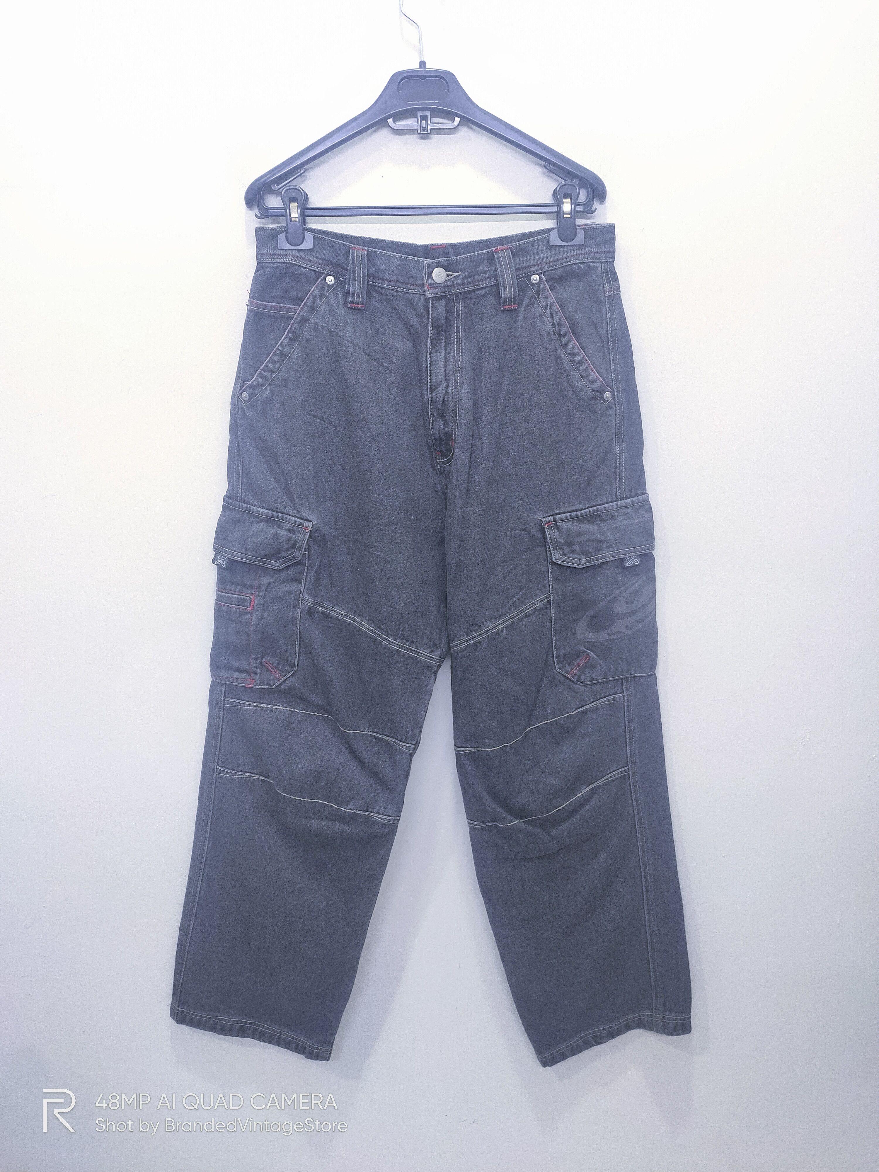 Saturdays NYC PIKO Double Knee Multipocket Tactical Denim Cargo Pant Jean Size US 31 - 1 Thumbnail