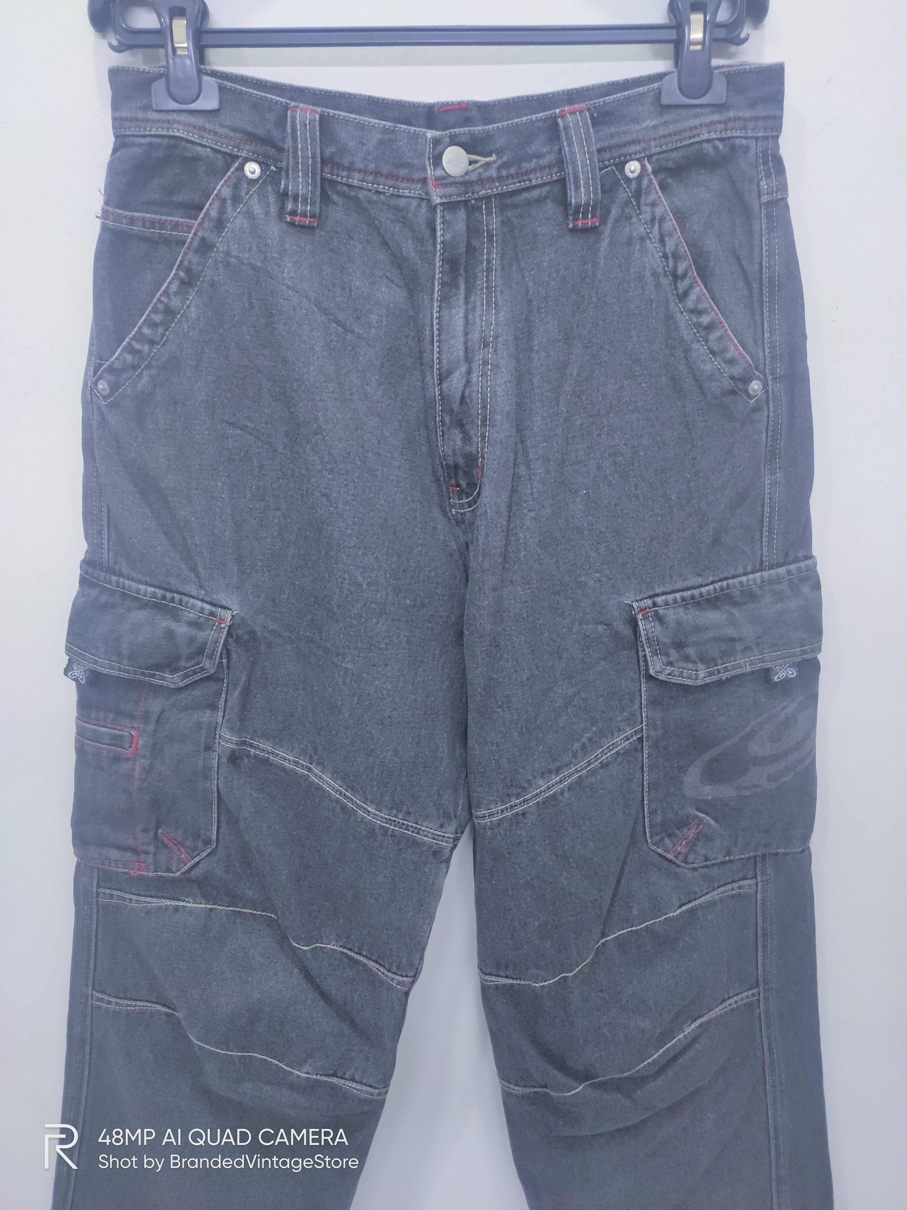 Saturdays NYC PIKO Double Knee Multipocket Tactical Denim Cargo Pant Jean Size US 31 - 4 Thumbnail