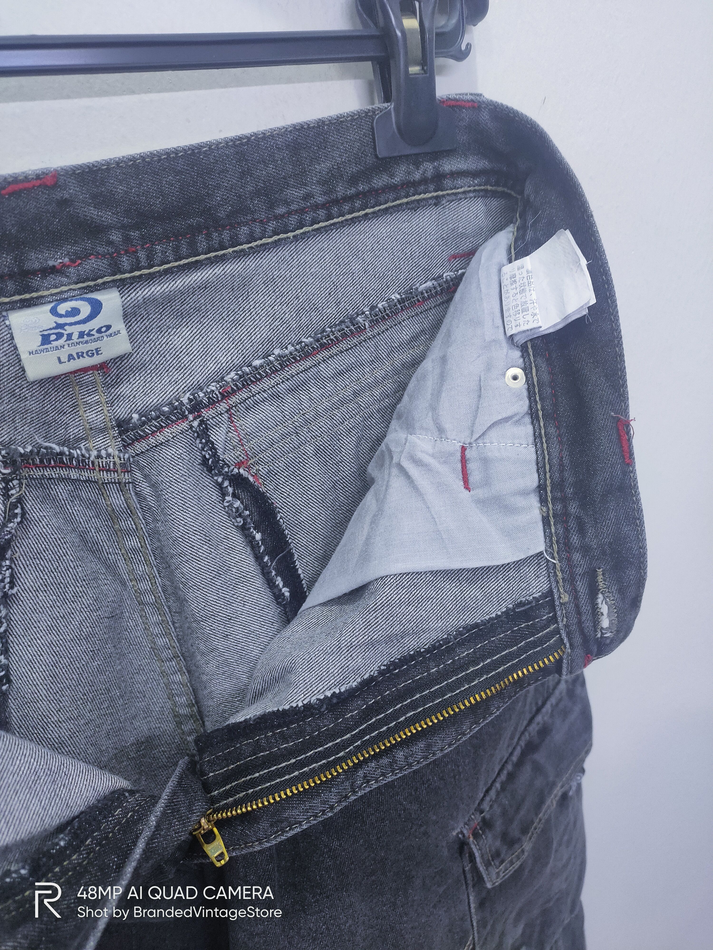 Saturdays NYC PIKO Double Knee Multipocket Tactical Denim Cargo Pant Jean Size US 31 - 19 Thumbnail