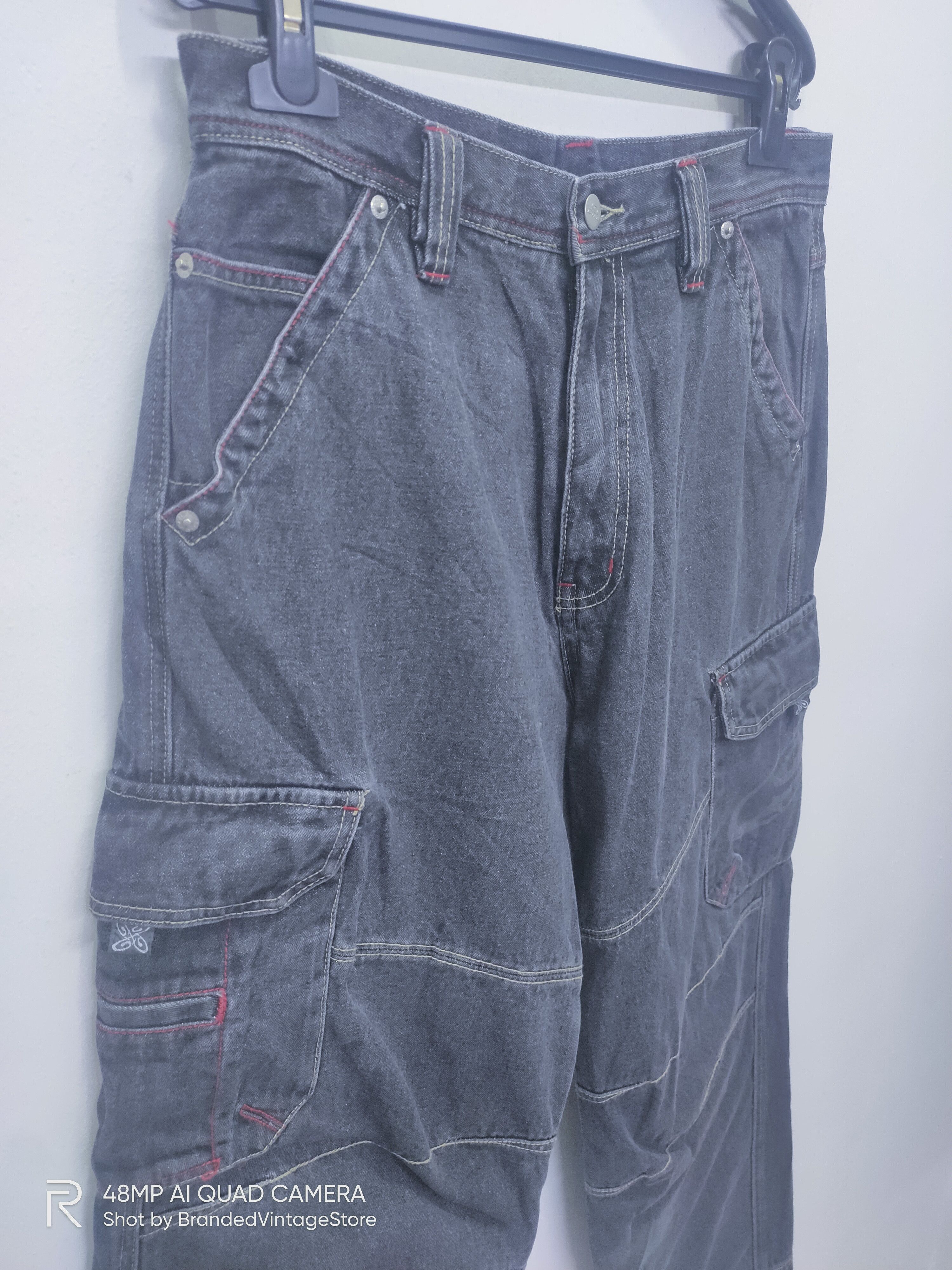 Saturdays NYC PIKO Double Knee Multipocket Tactical Denim Cargo Pant Jean Size US 31 - 6 Thumbnail