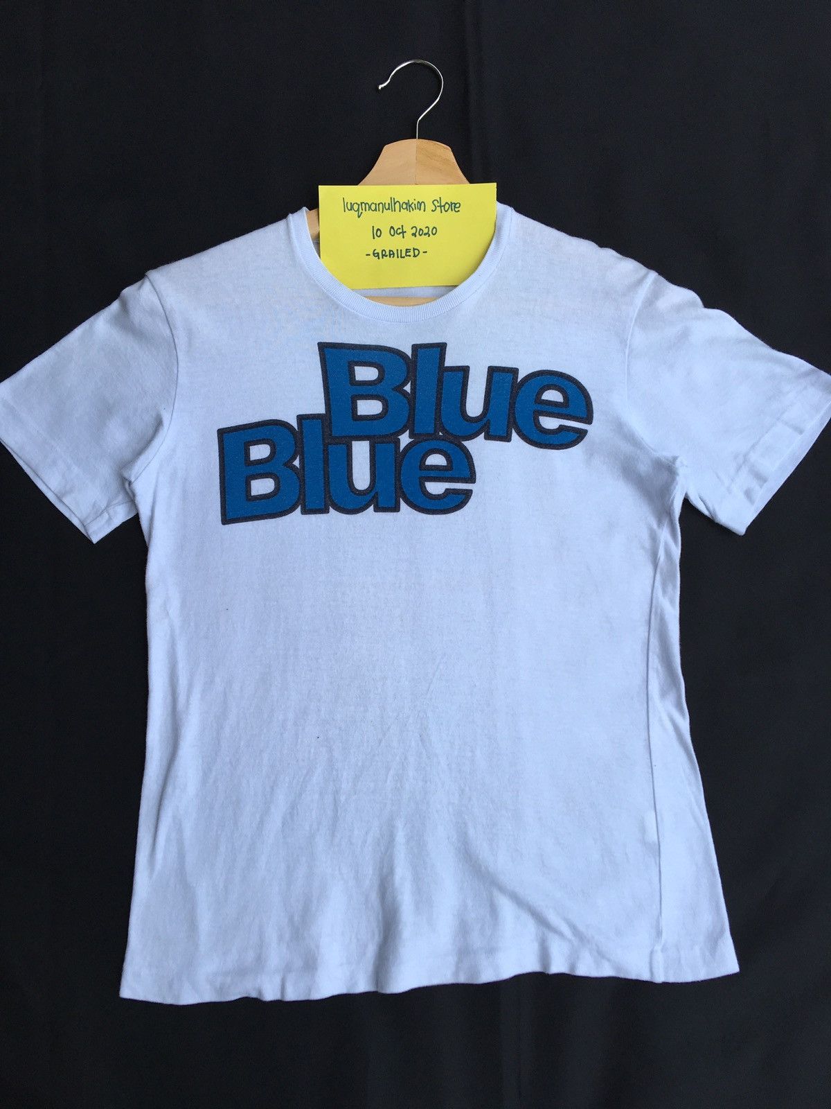 Blue Blue Japan Vintage BLUE/BLUE Japan T Shirt Size US S / EU 44-46 / 1 - 2 Thumbnail