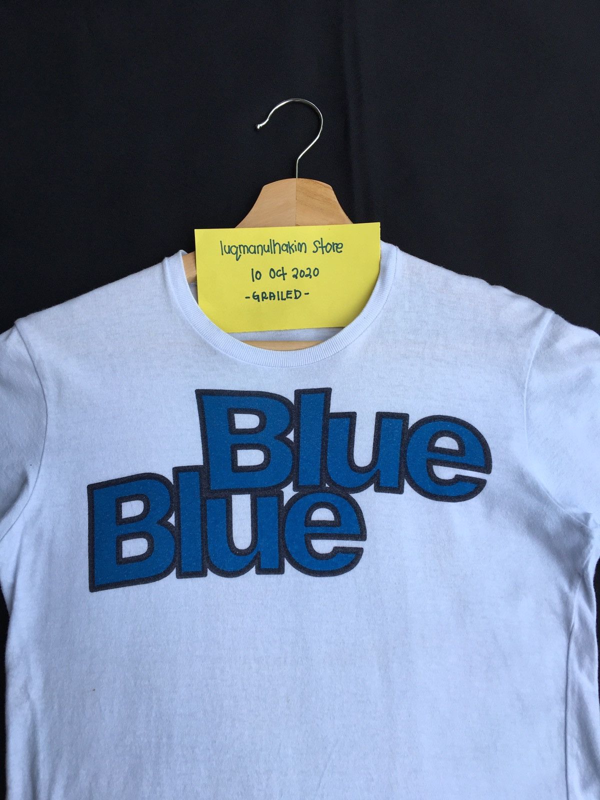 Blue Blue Japan Vintage BLUE/BLUE Japan T Shirt Size US S / EU 44-46 / 1 - 1 Thumbnail