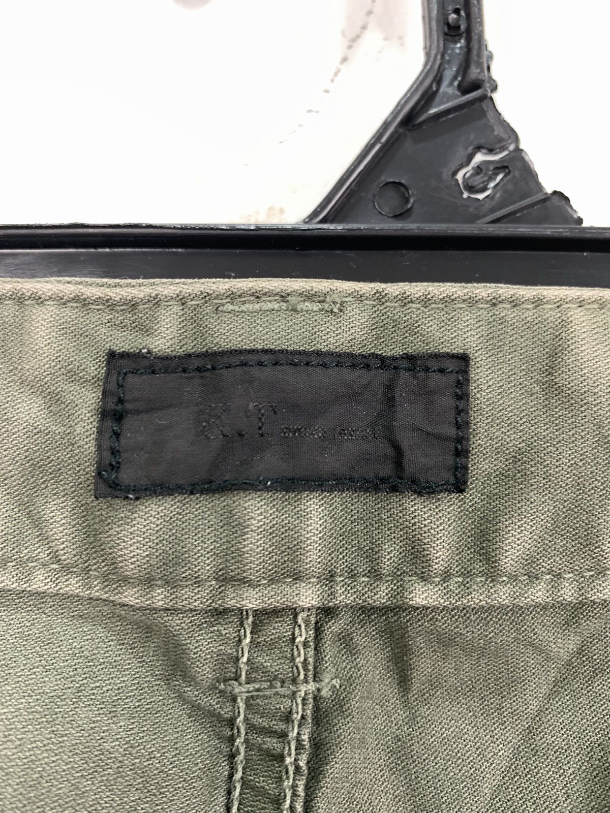 COMME CA DU MODE 10Pocket Bondage Utilities Crop Cargo Pant