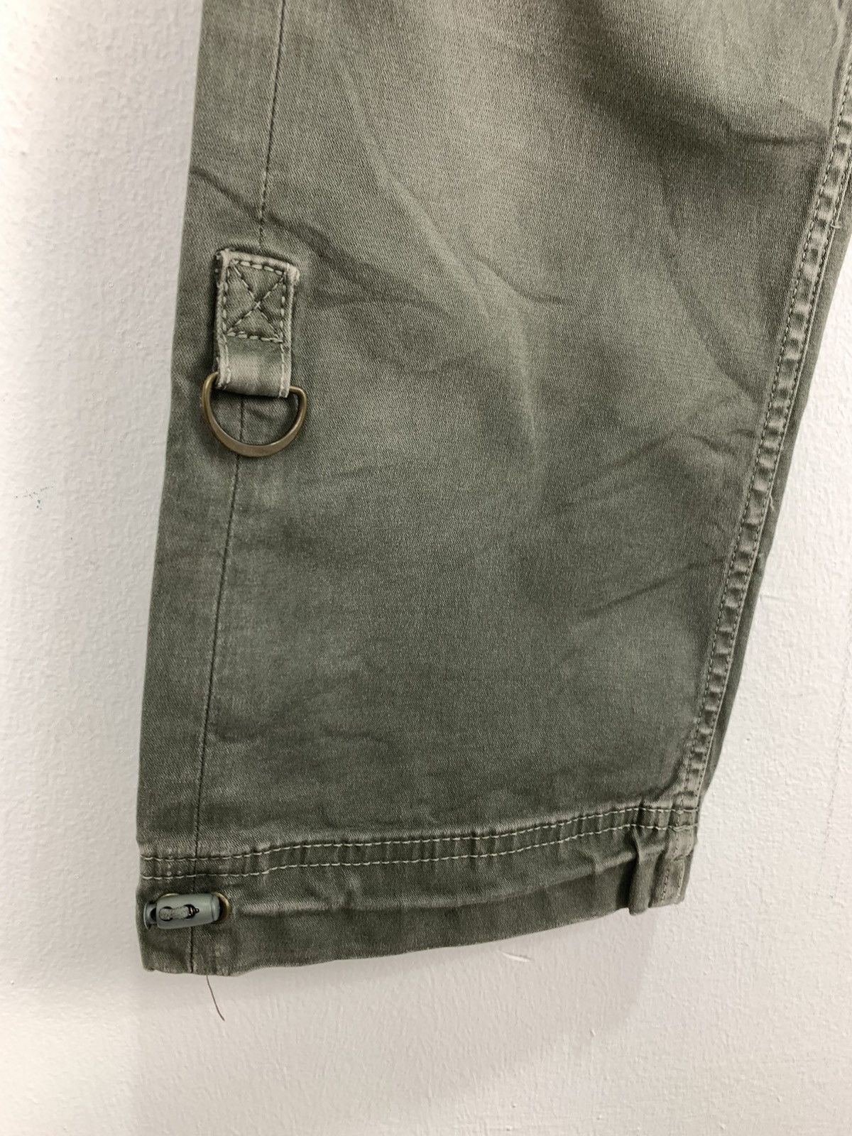COMME CA DU MODE 10Pocket Bondage Utilities Crop Cargo Pant